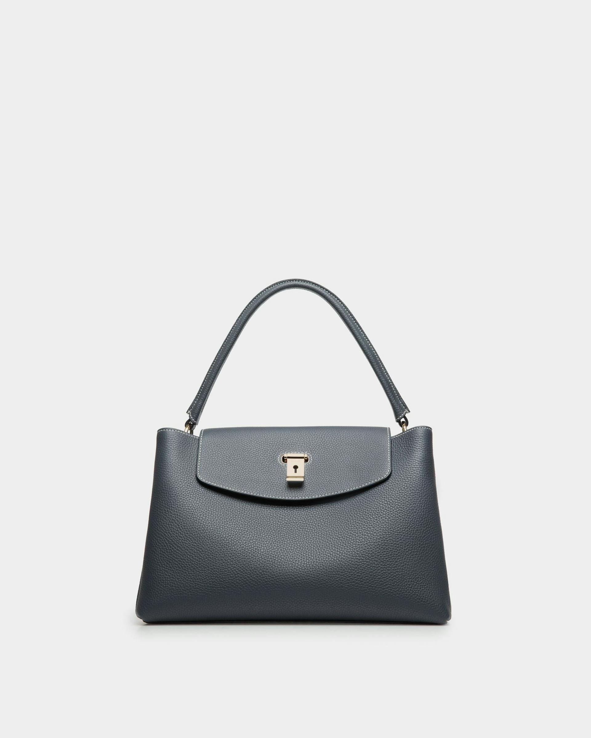 Lock Me Top Handle Bag in Leather - Women's - Bally - 01