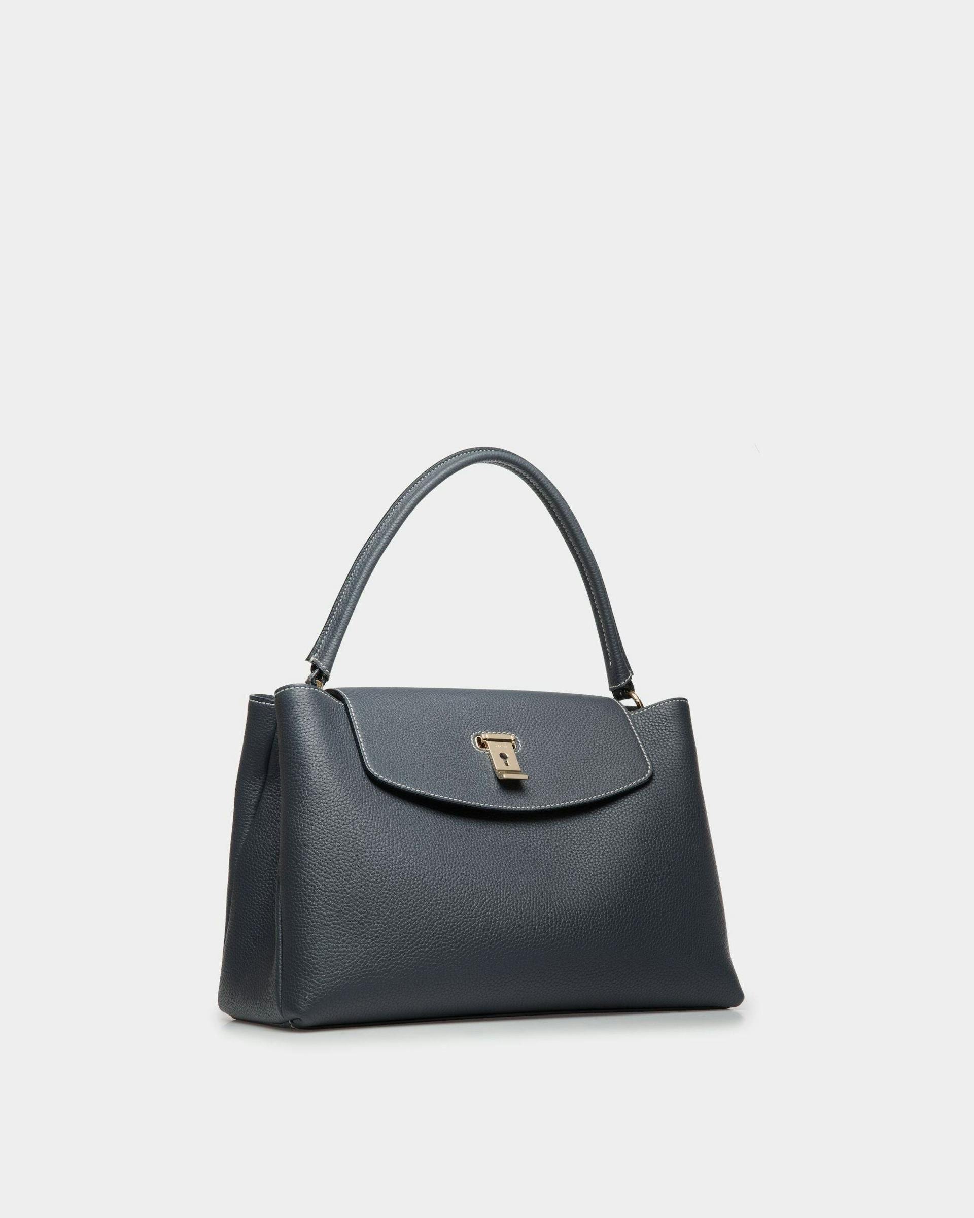 Lock Me Top Handle Bag in Leather - Women's - Bally - 03