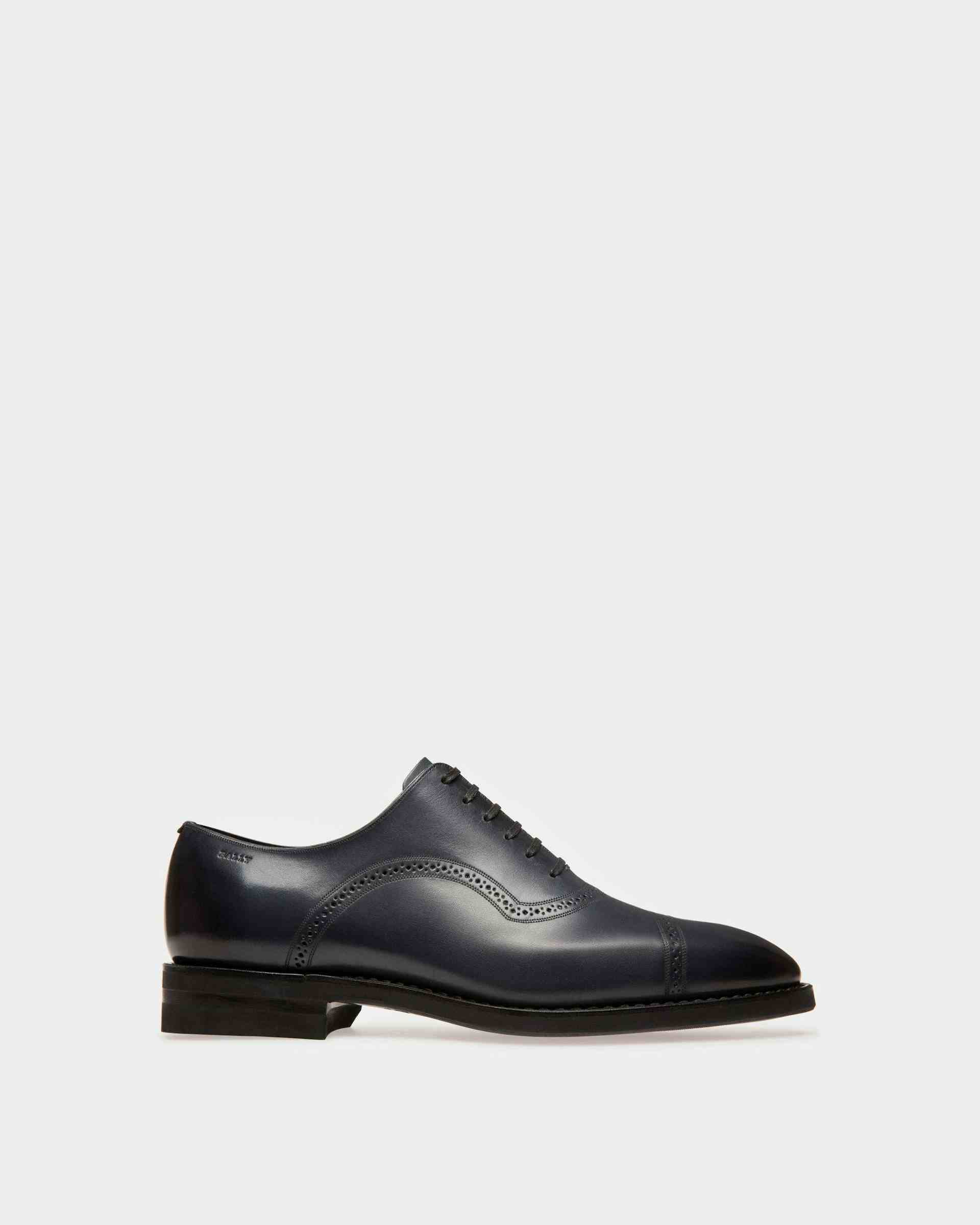 Scotch Leather Oxfords In Navy - Men's - Bally