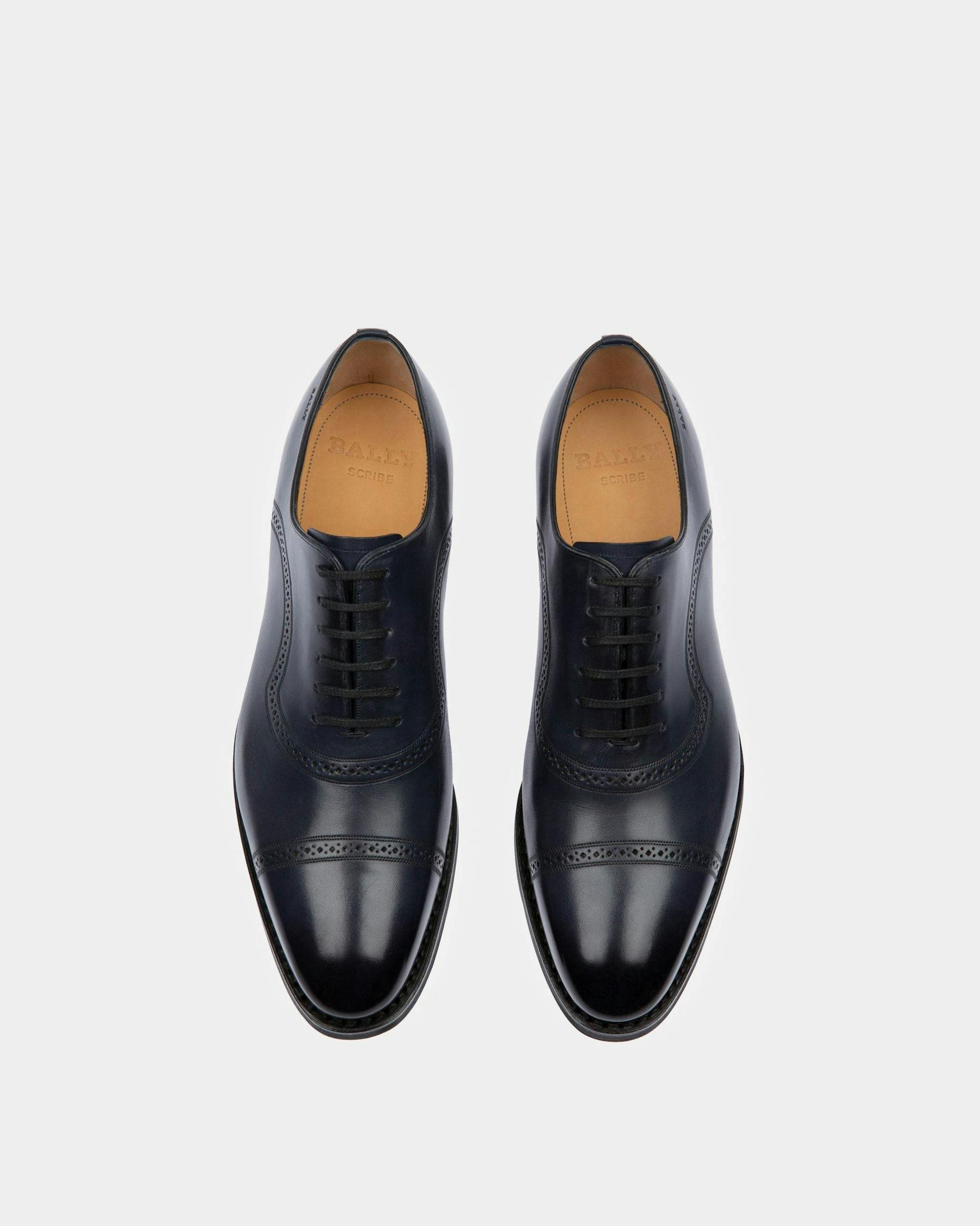 Scotch Leather Oxfords In Navy - Men's - Bally - 02