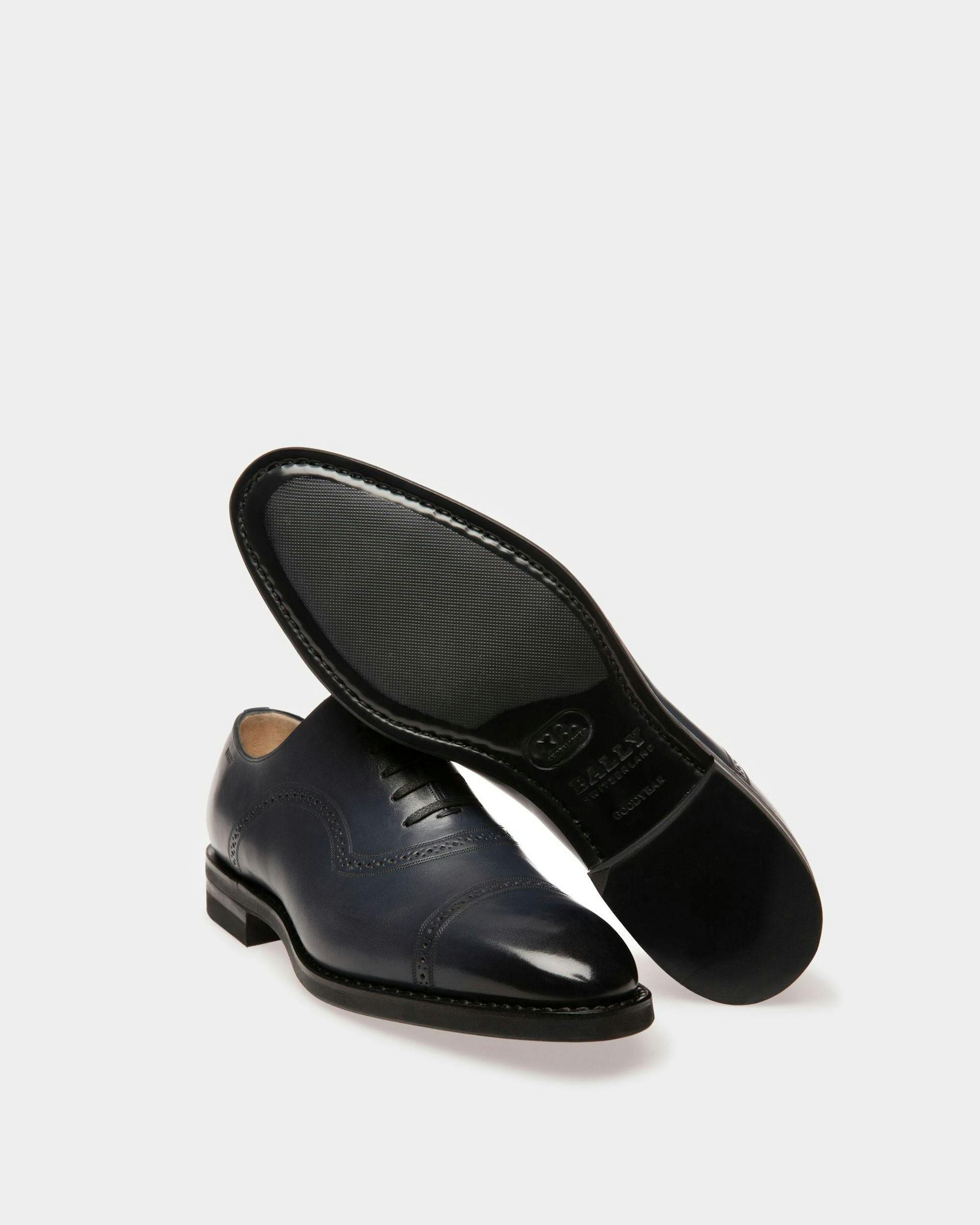 Scotch Leather Oxfords In Navy - Men's - Bally - 04