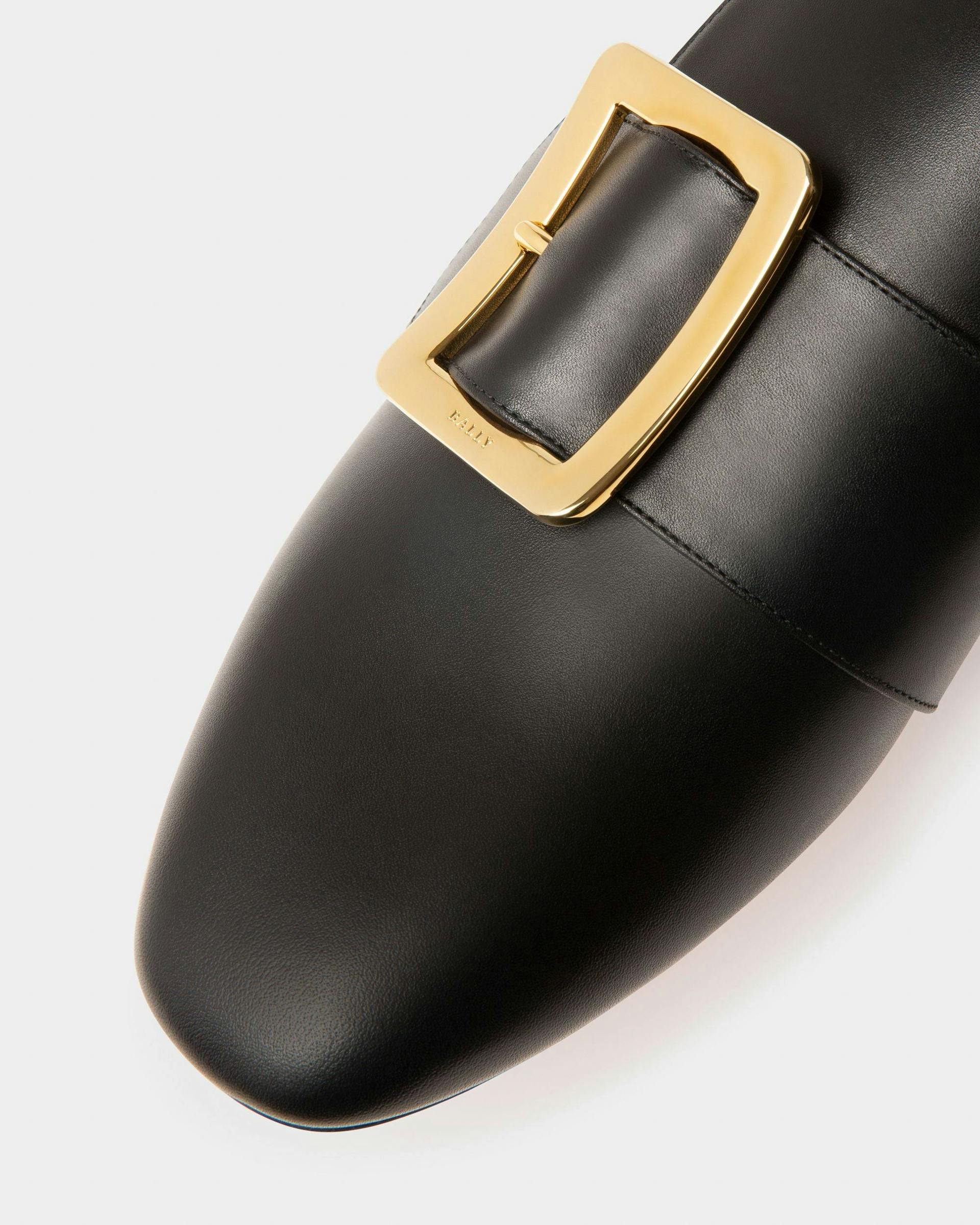 Janelle Women's Calf Leather Slipper In Black - Women's - Bally - 03