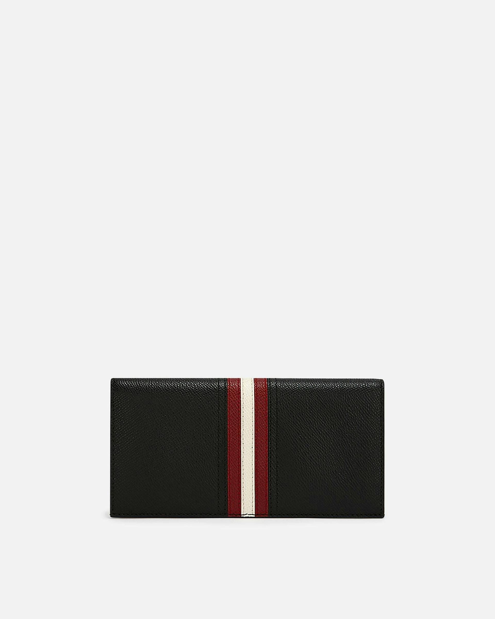 Taliro Leather Continental Wallet In Black - Men's - Bally - 02