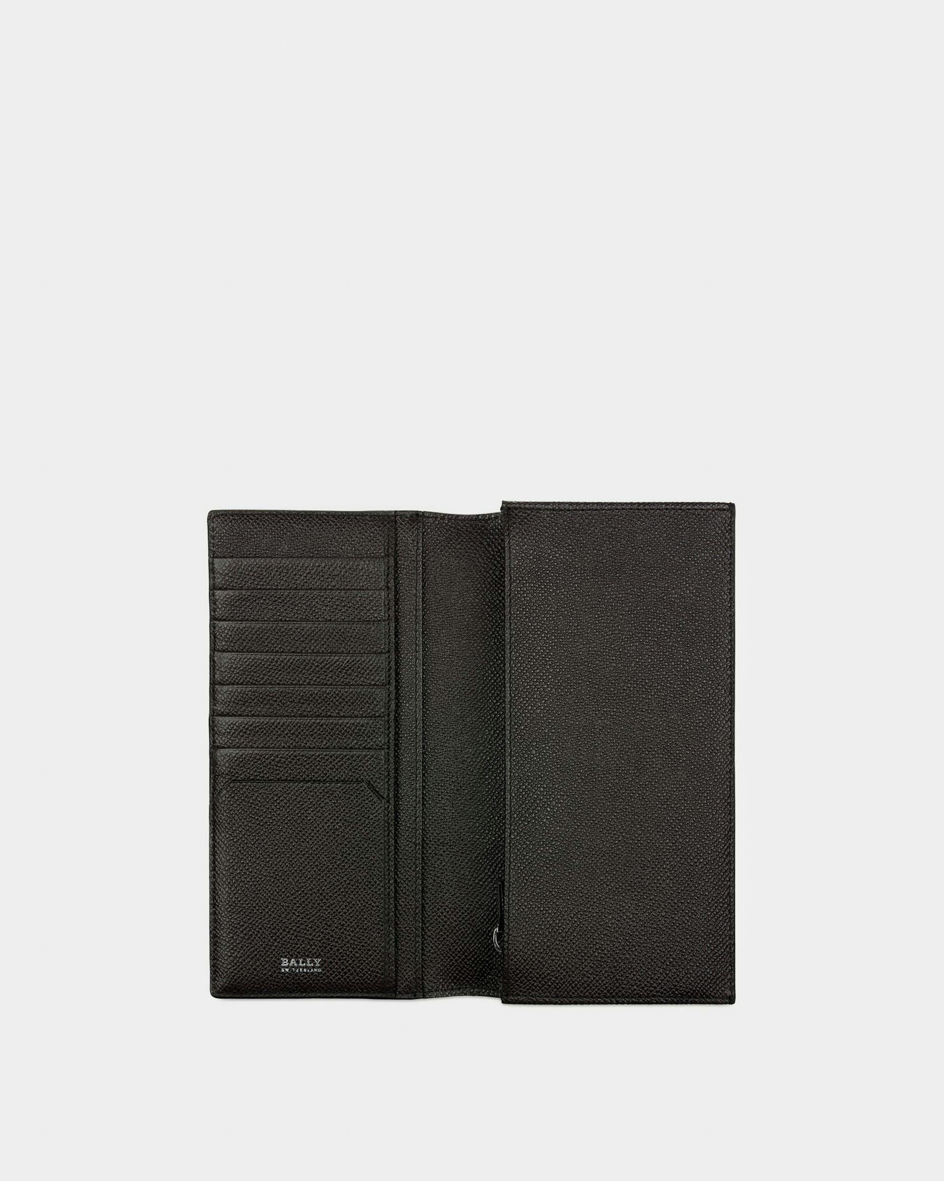 Taliro Leather Continental Wallet In Black - Men's - Bally - 03