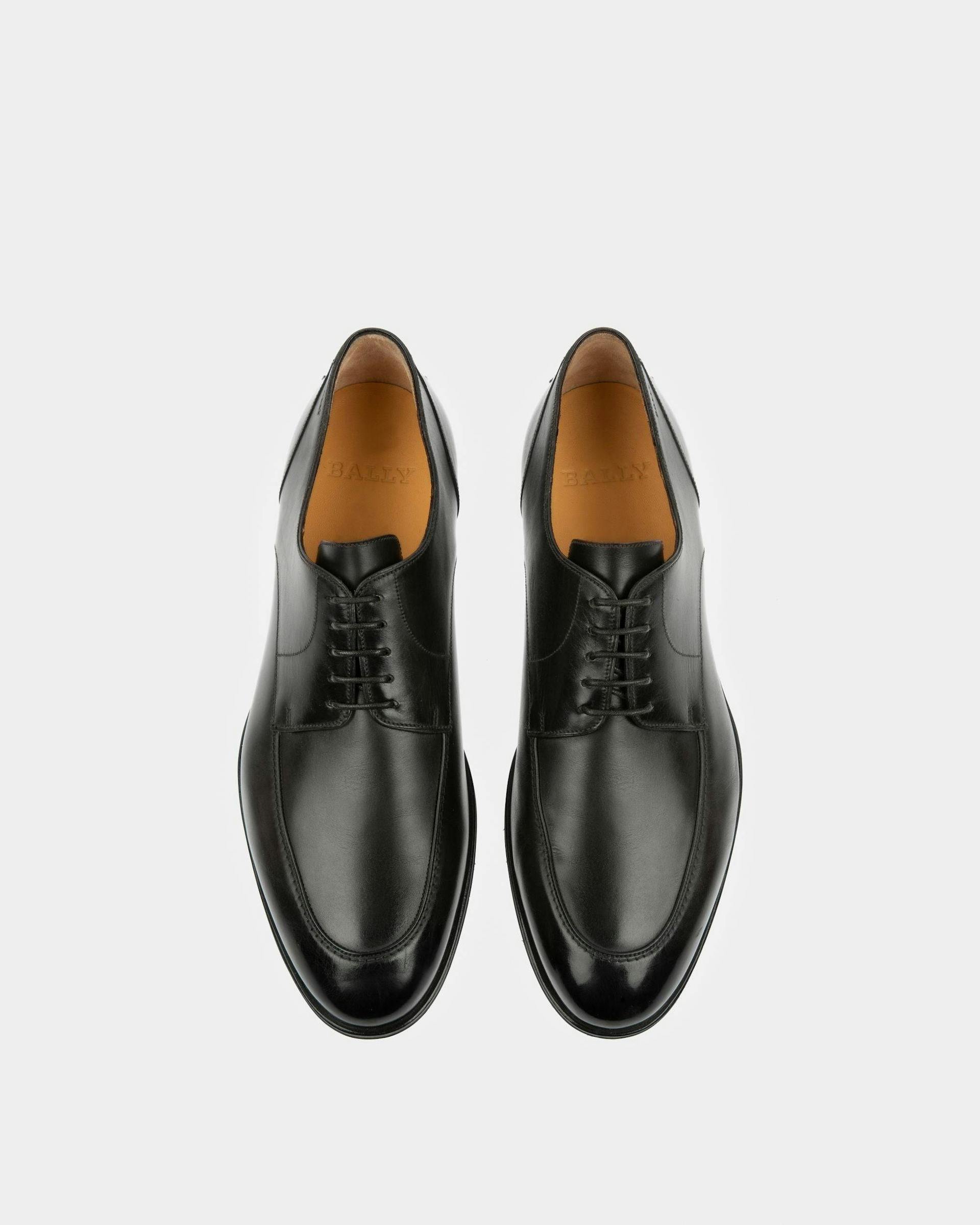 Wedmer Leather Lace-Ups In Black - Men's - Bally - 02