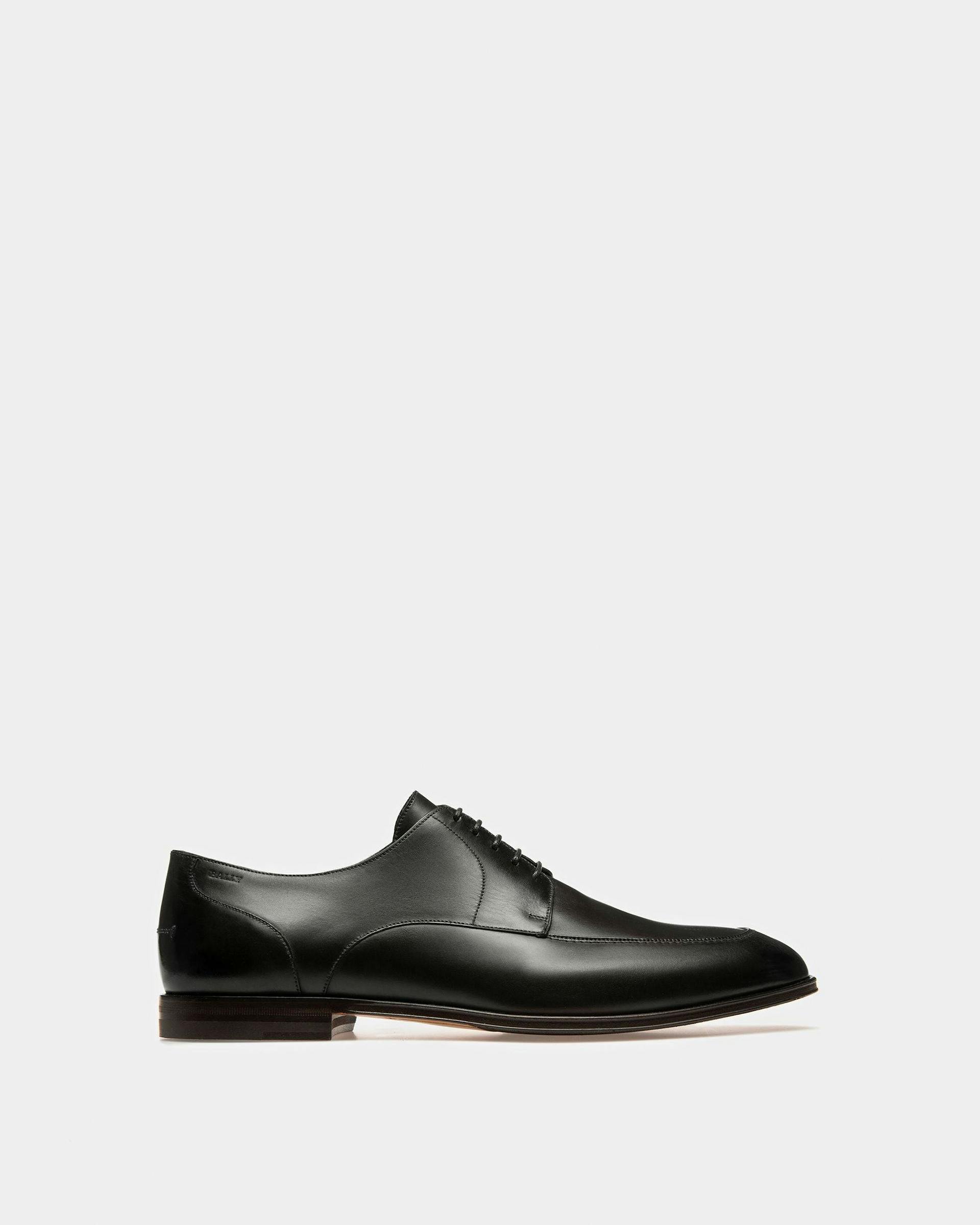 Wedmer Leather Derby Shoes In Black - Men's - Bally - 01