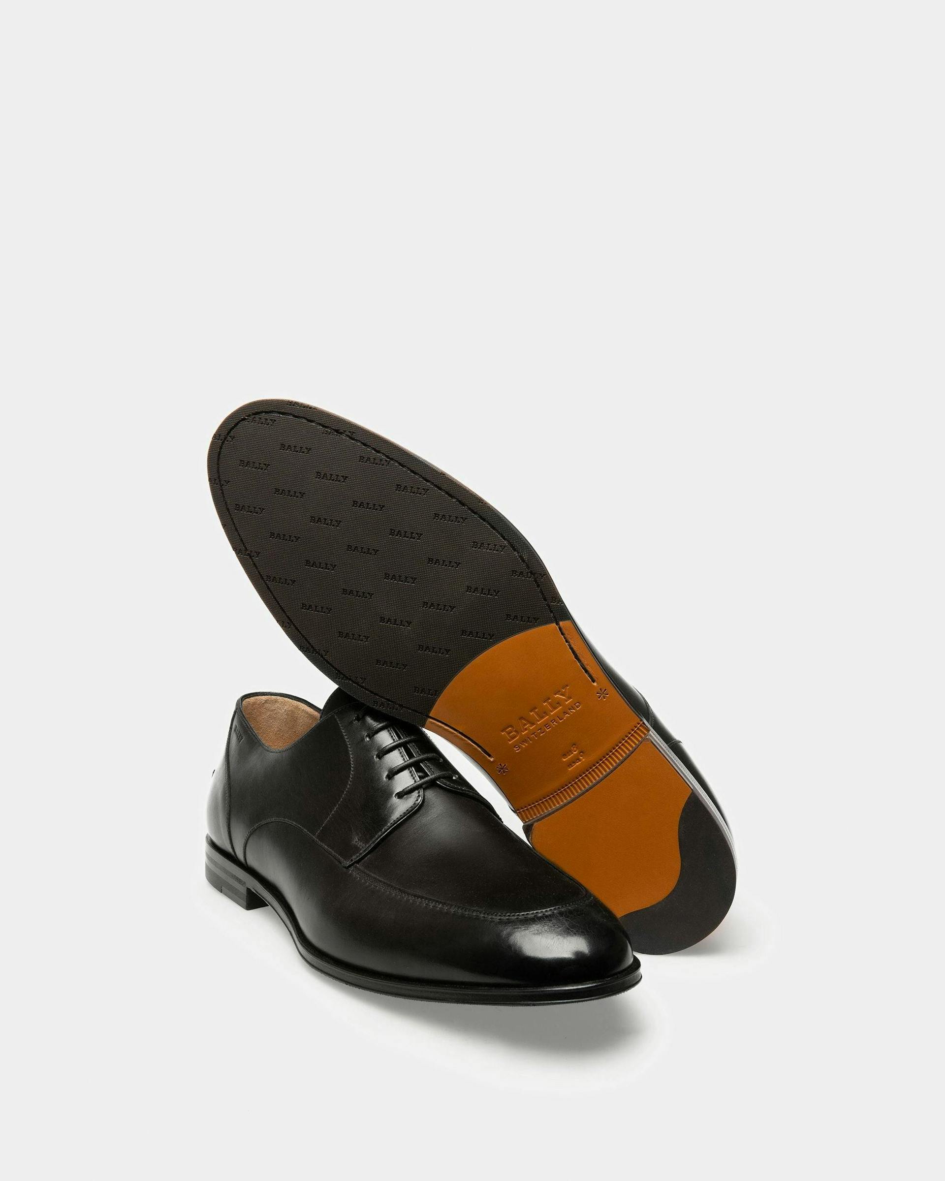 Wedmer Leather Derby Shoes In Black - Men's - Bally - 02