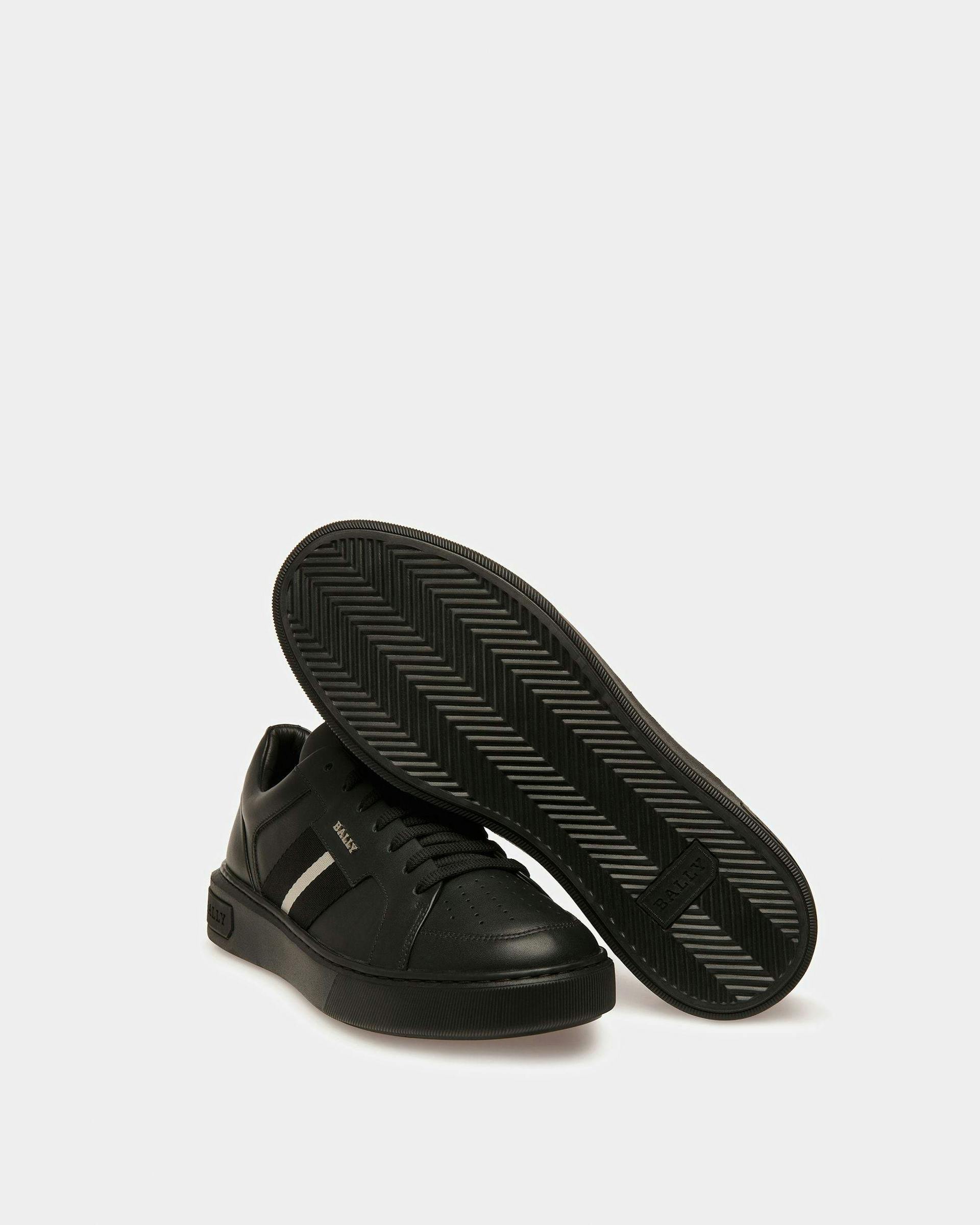 Moony Leather Sneakers In Black - Men's - Bally - 03