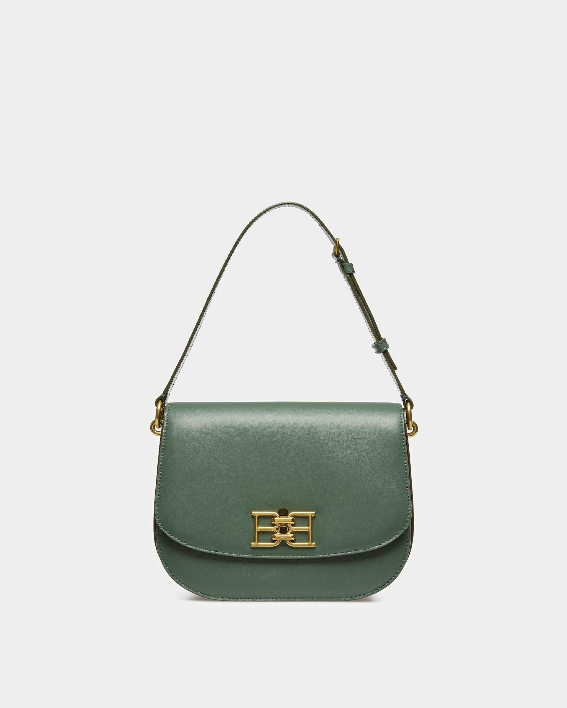Beckie Leather Crossbody Bag In Sage - Women's - Bally - 07