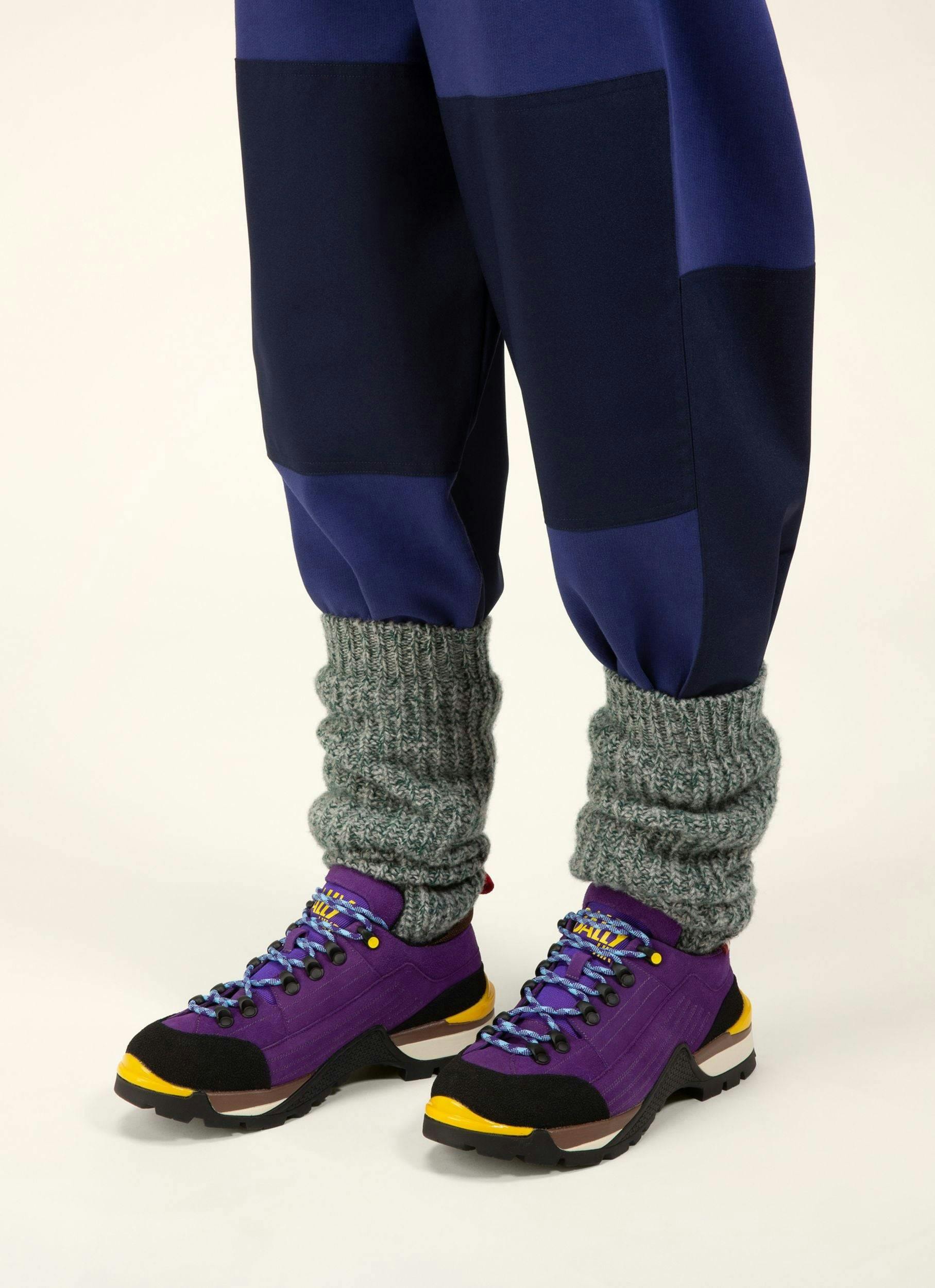 BALLY HIKE Suede Hiking Shoes In Purple - Women's - Bally - 06