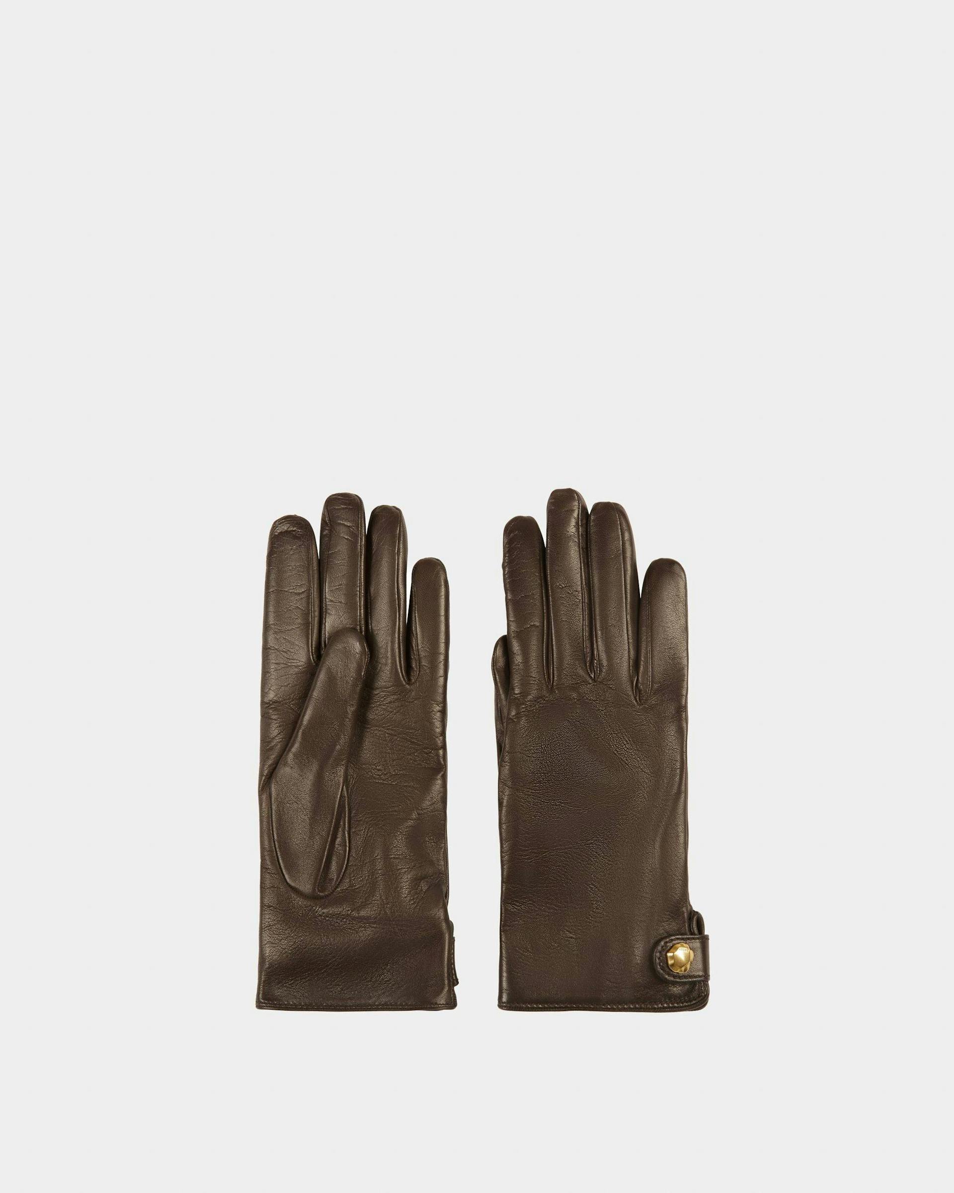 Leather Gloves - Women's - Bally - 01