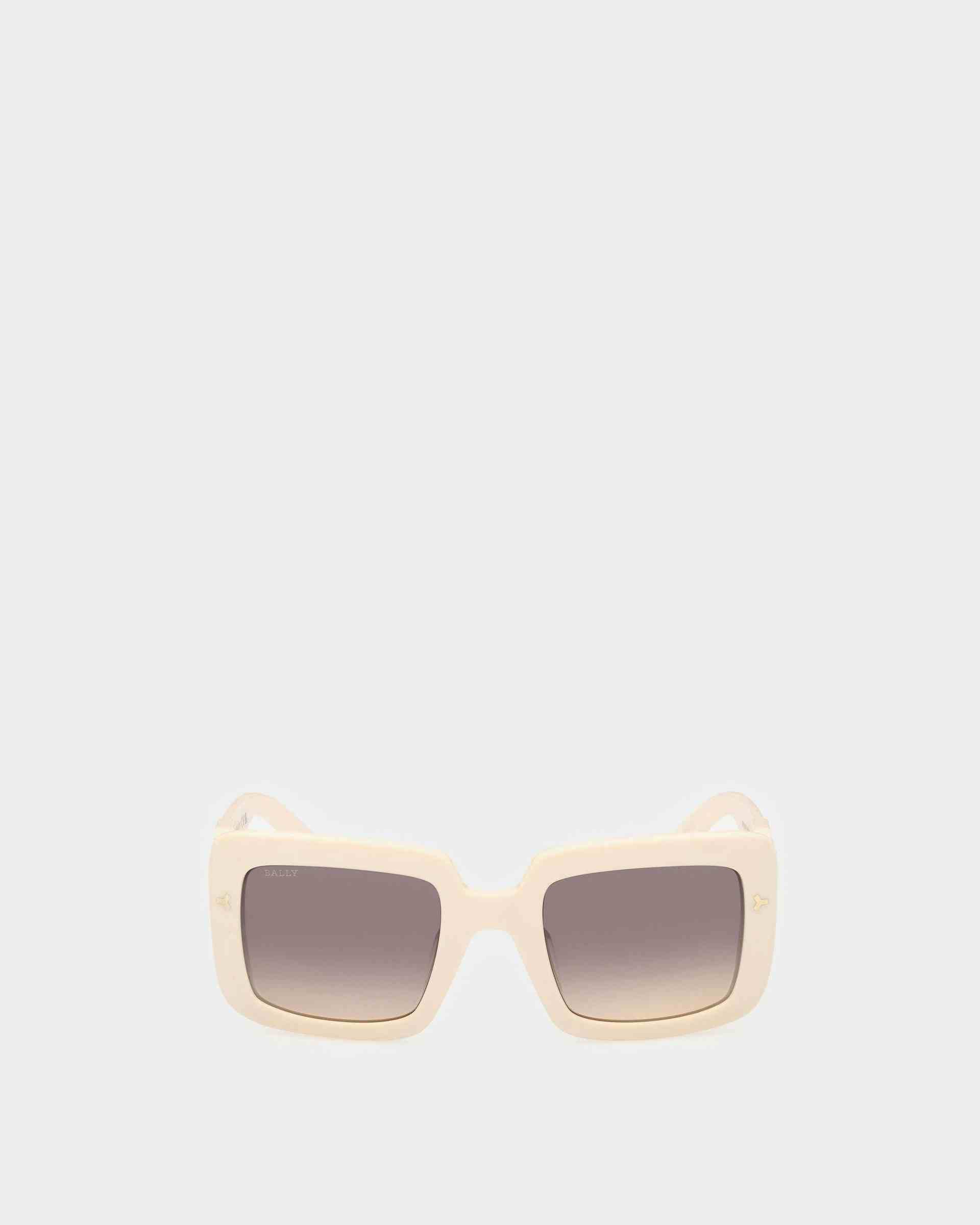 Fliana Acetate Sunglasses In Ivory - Women's - Bally