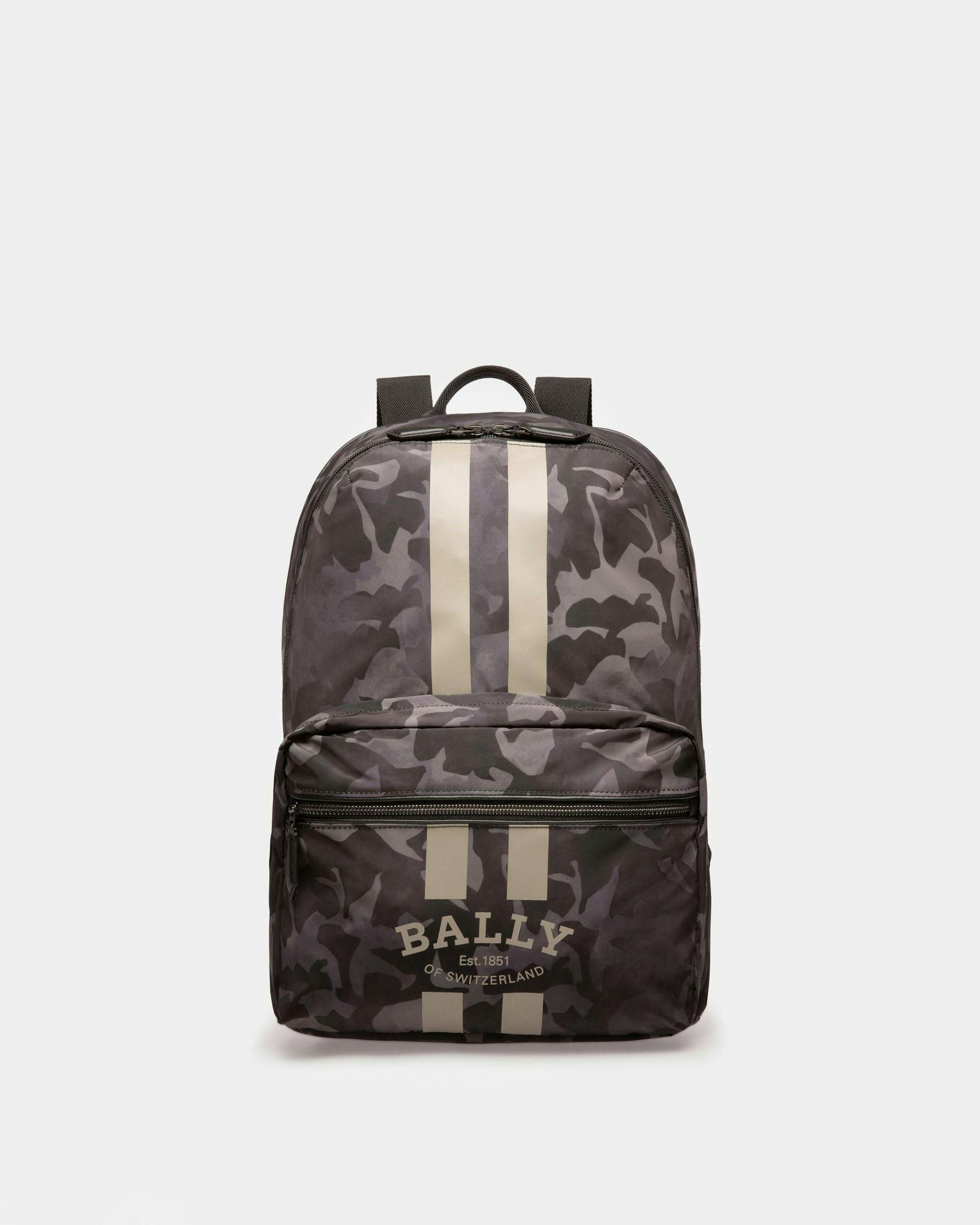 Fixie Nylon Backpack In Black - Men's - Bally - 01
