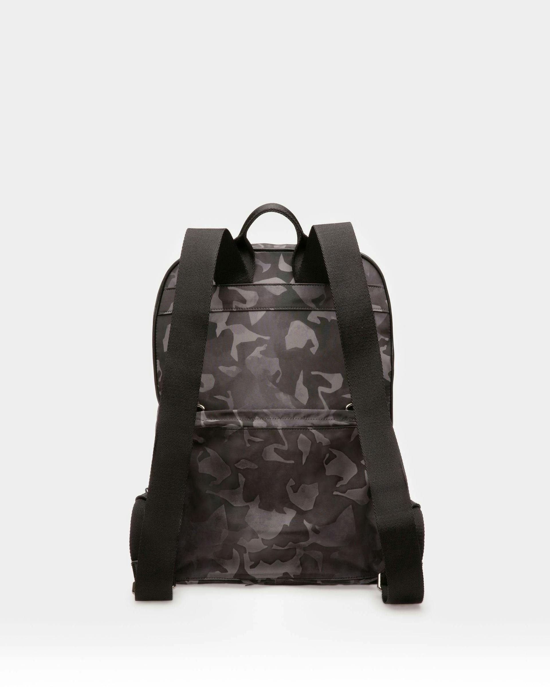 Fixie Nylon Backpack In Black - Men's - Bally - 03