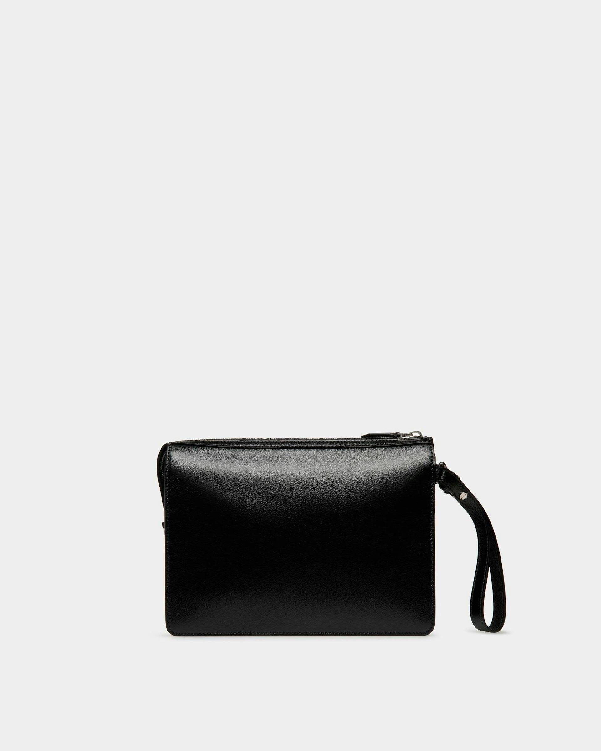 Banque Clutch In Black Leather - Men's - Bally - 02