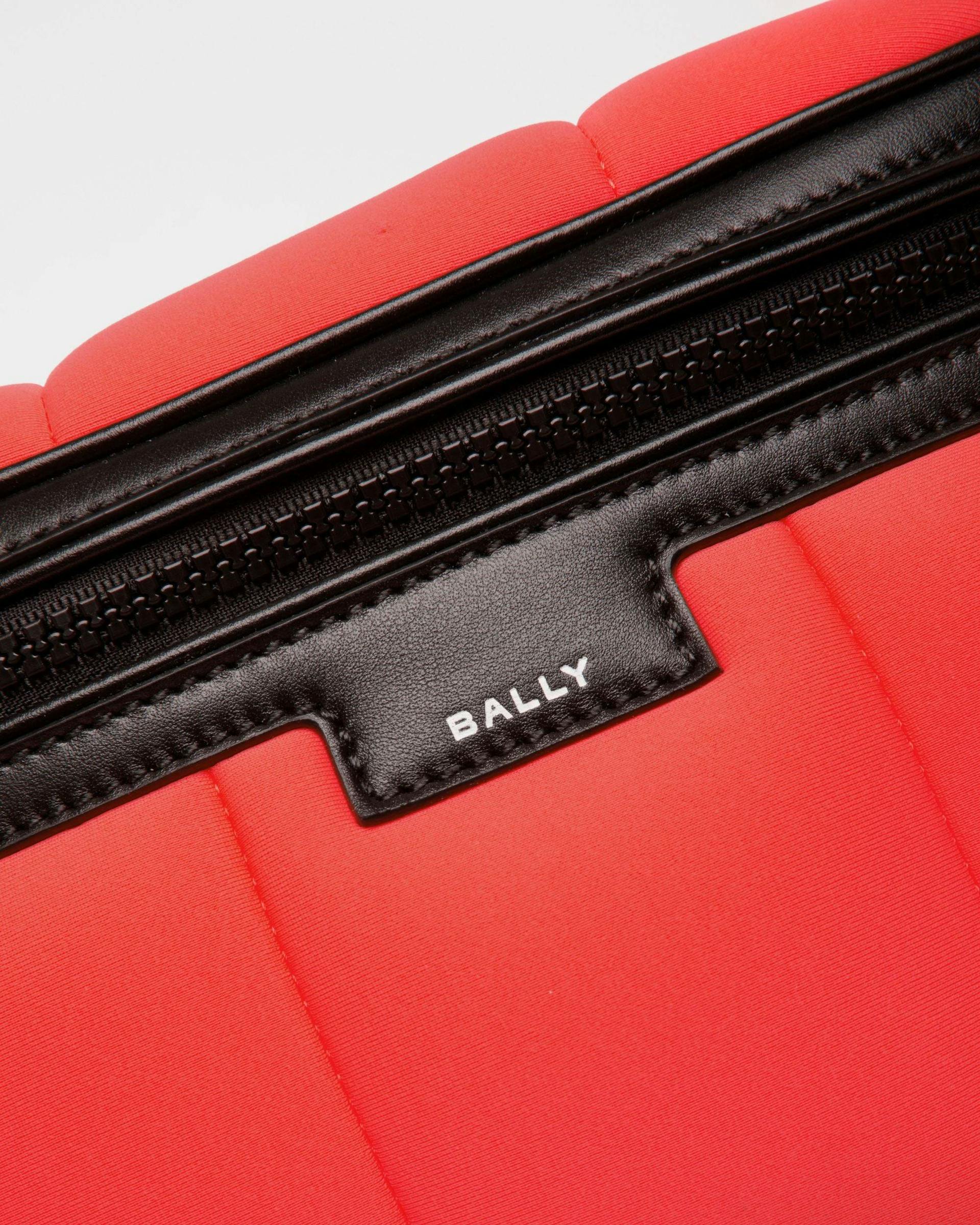 Men's Mountain Belt Bag In Red Neoprene | Bally | Still Life Detail