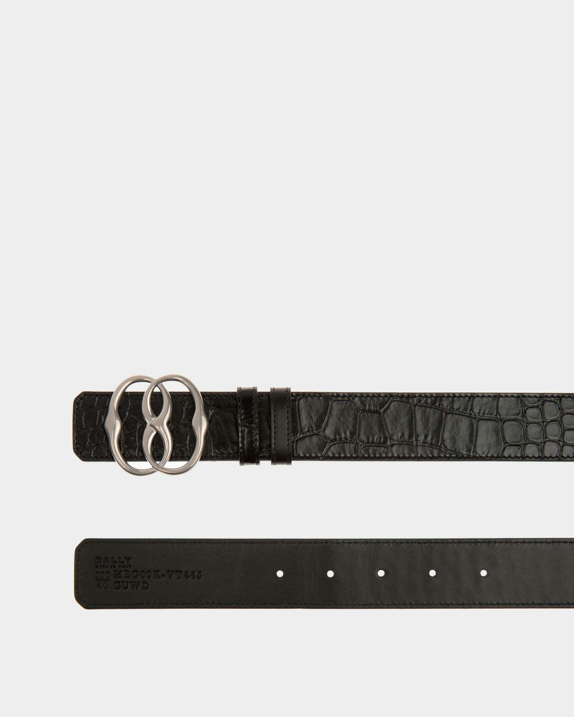 Bally Iconic 35mm Belt In Black Leather - Men's - Bally - 02