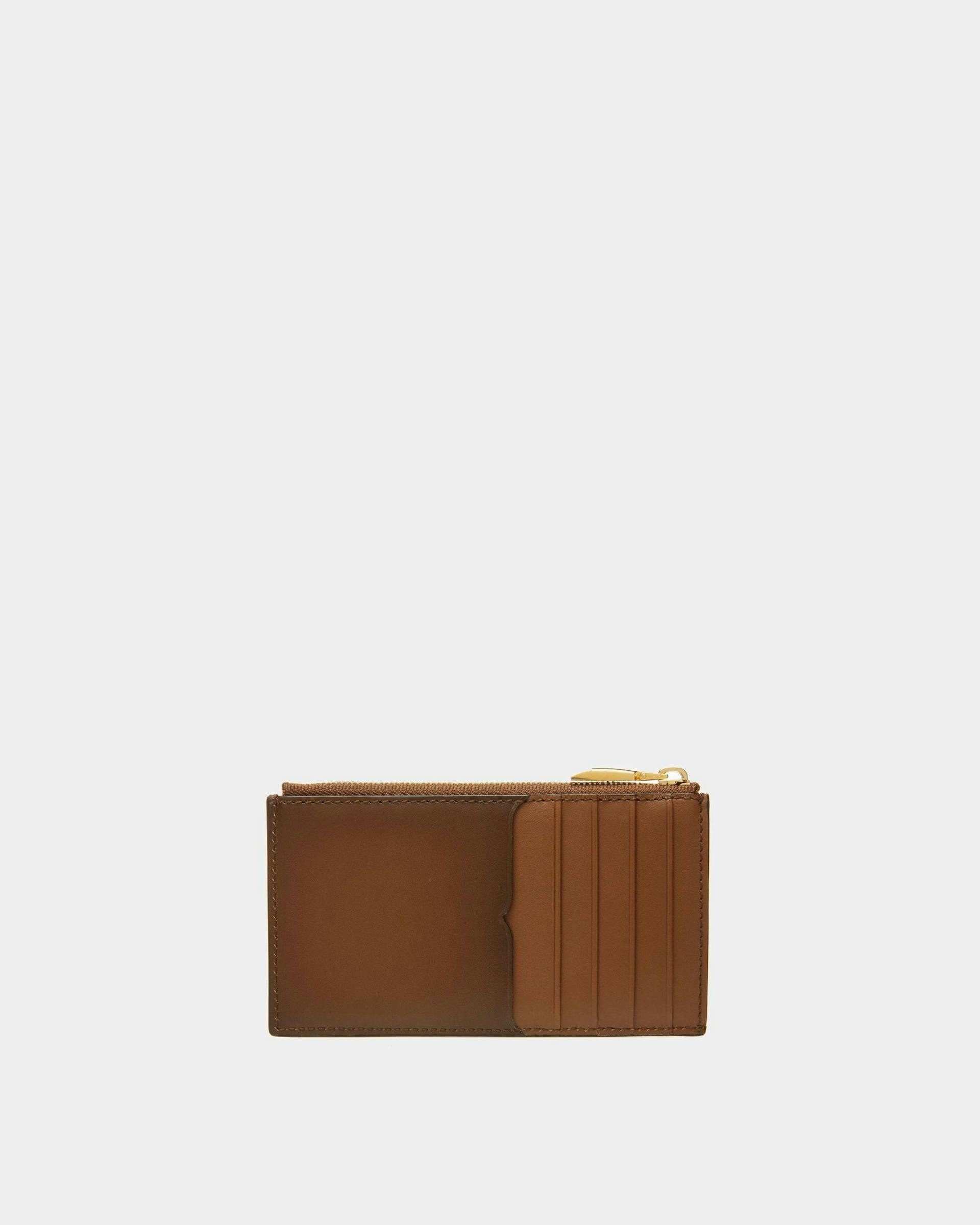 Speciale Card Holder In Brown Leather - Men's - Bally - 02