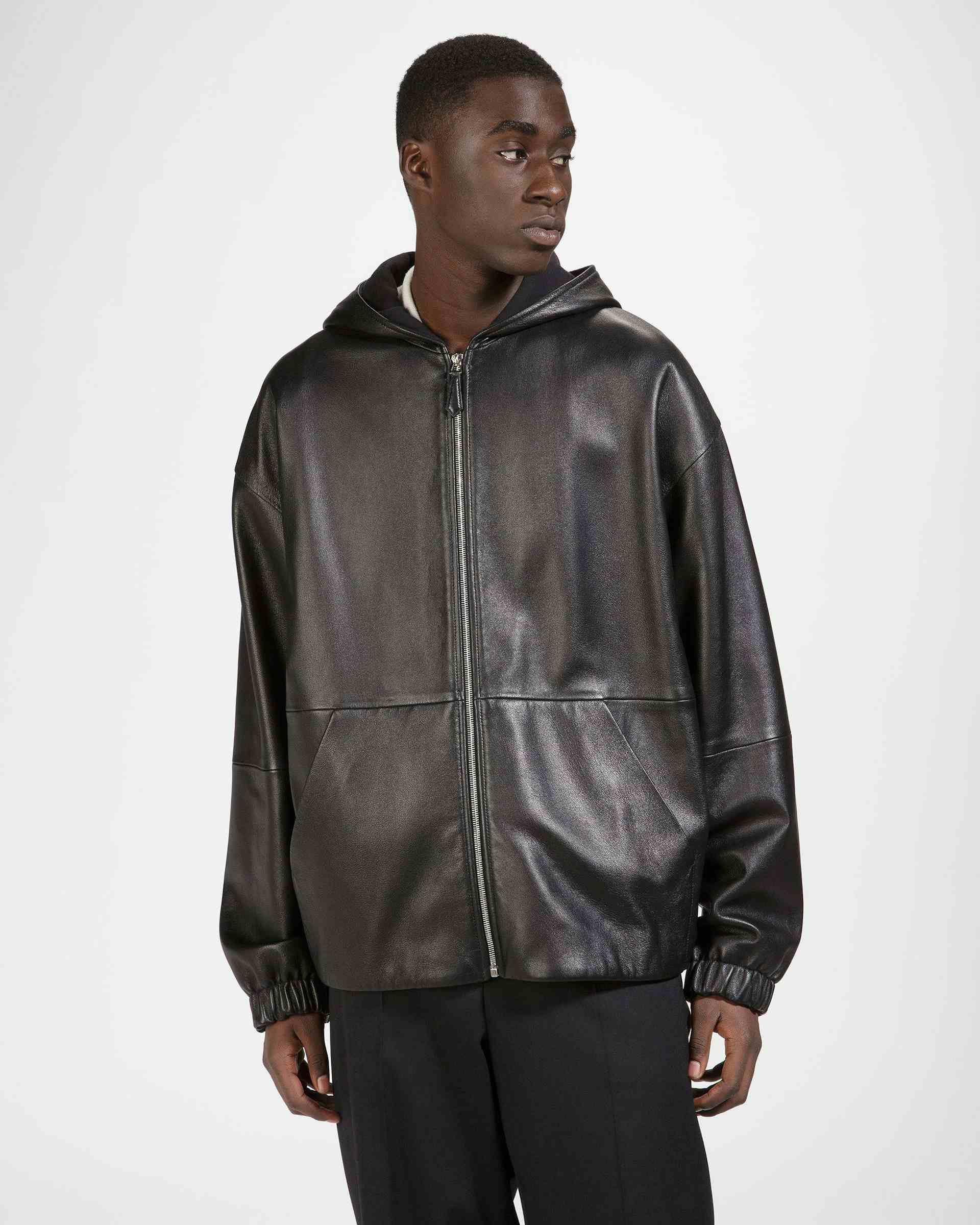 Leather Jacket - Men's - Bally