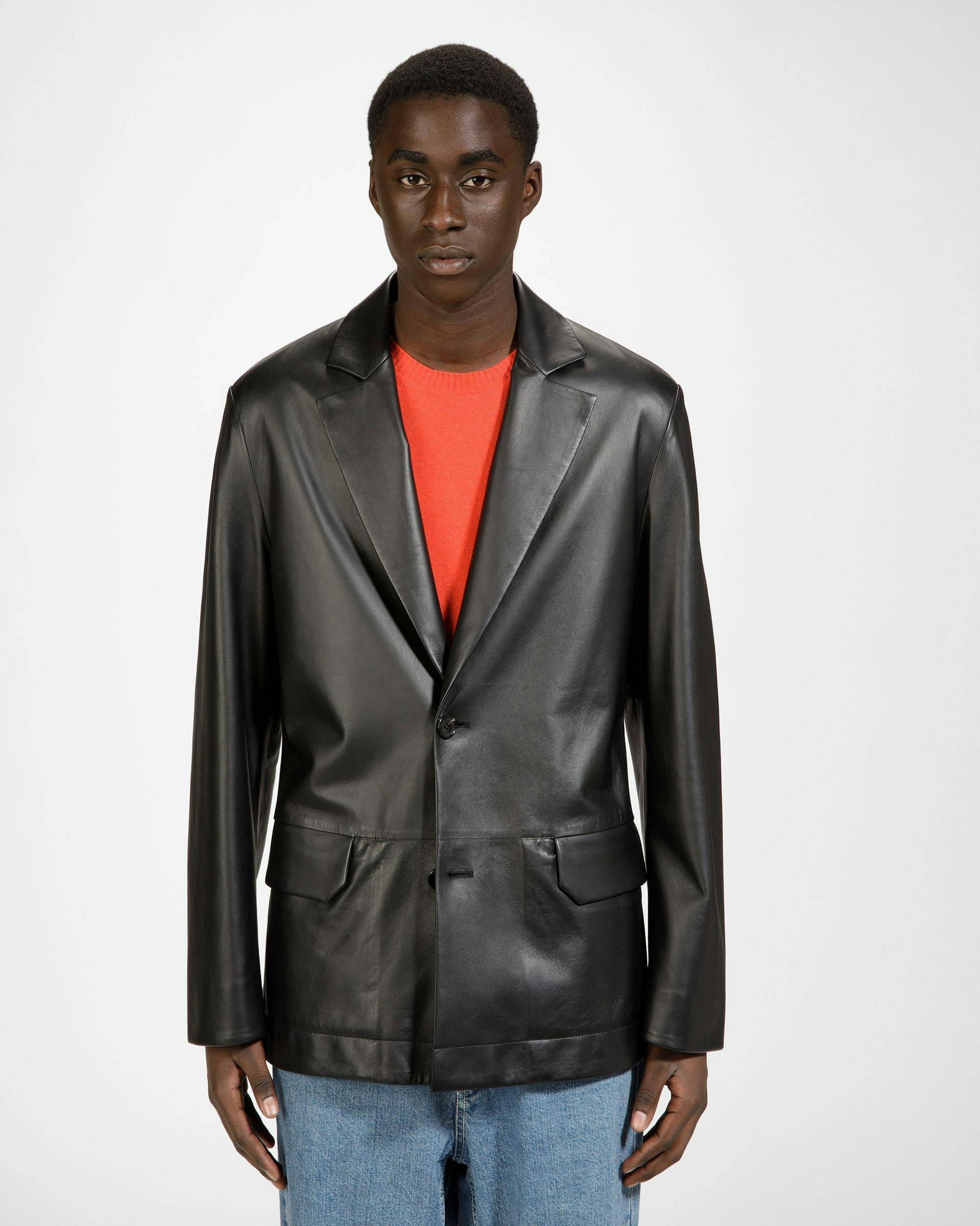 Leather Jacket - Men's - Bally - 01
