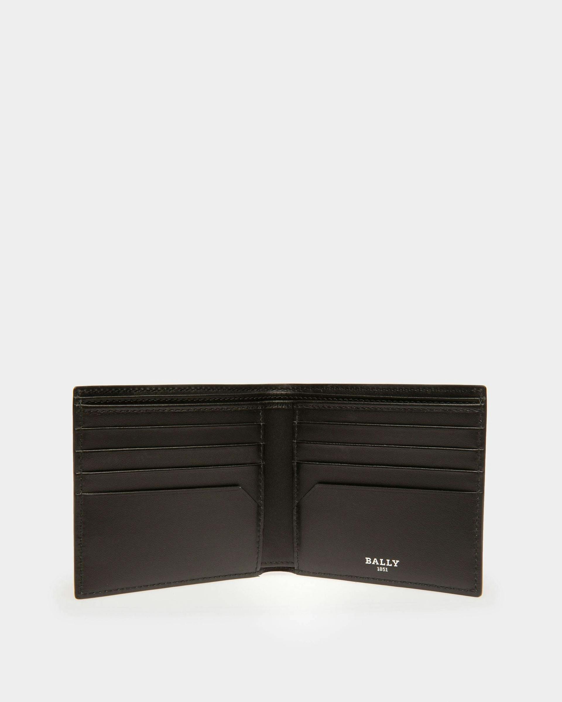 Scrasai Leather Wallet In Black - Men's - Bally - 03