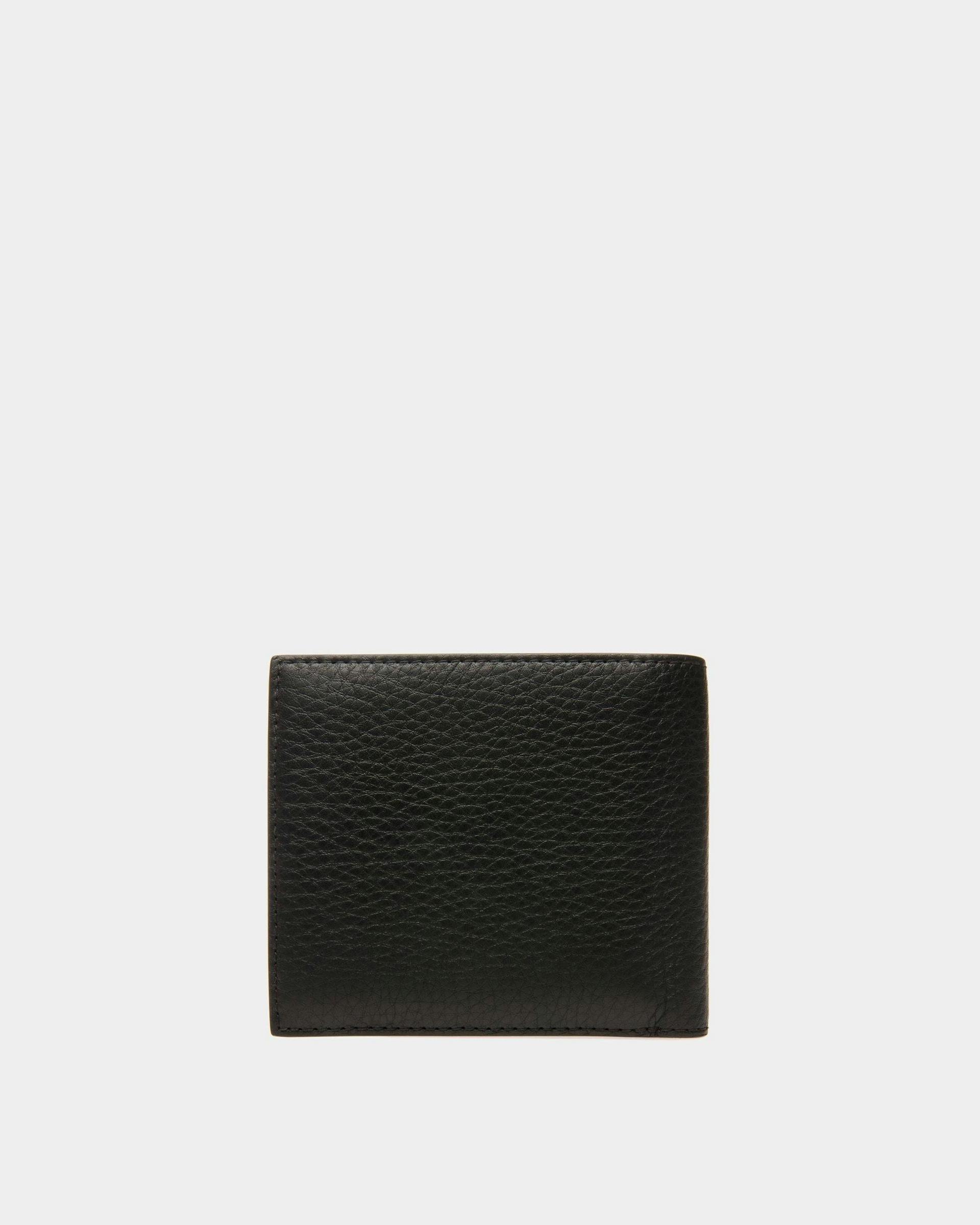 Ribbon ID Coin Wallet In Black Leather - Men's - Bally - 02