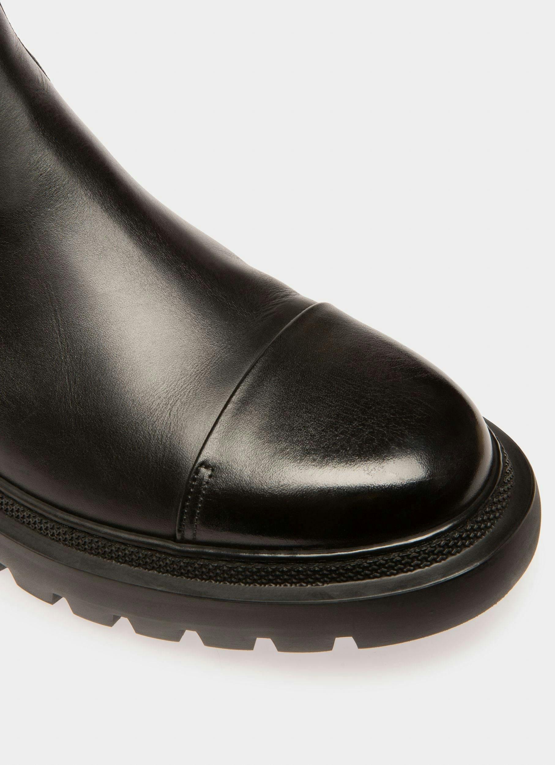 Vaughen Leather Boots In Black - Men's - Bally - 06