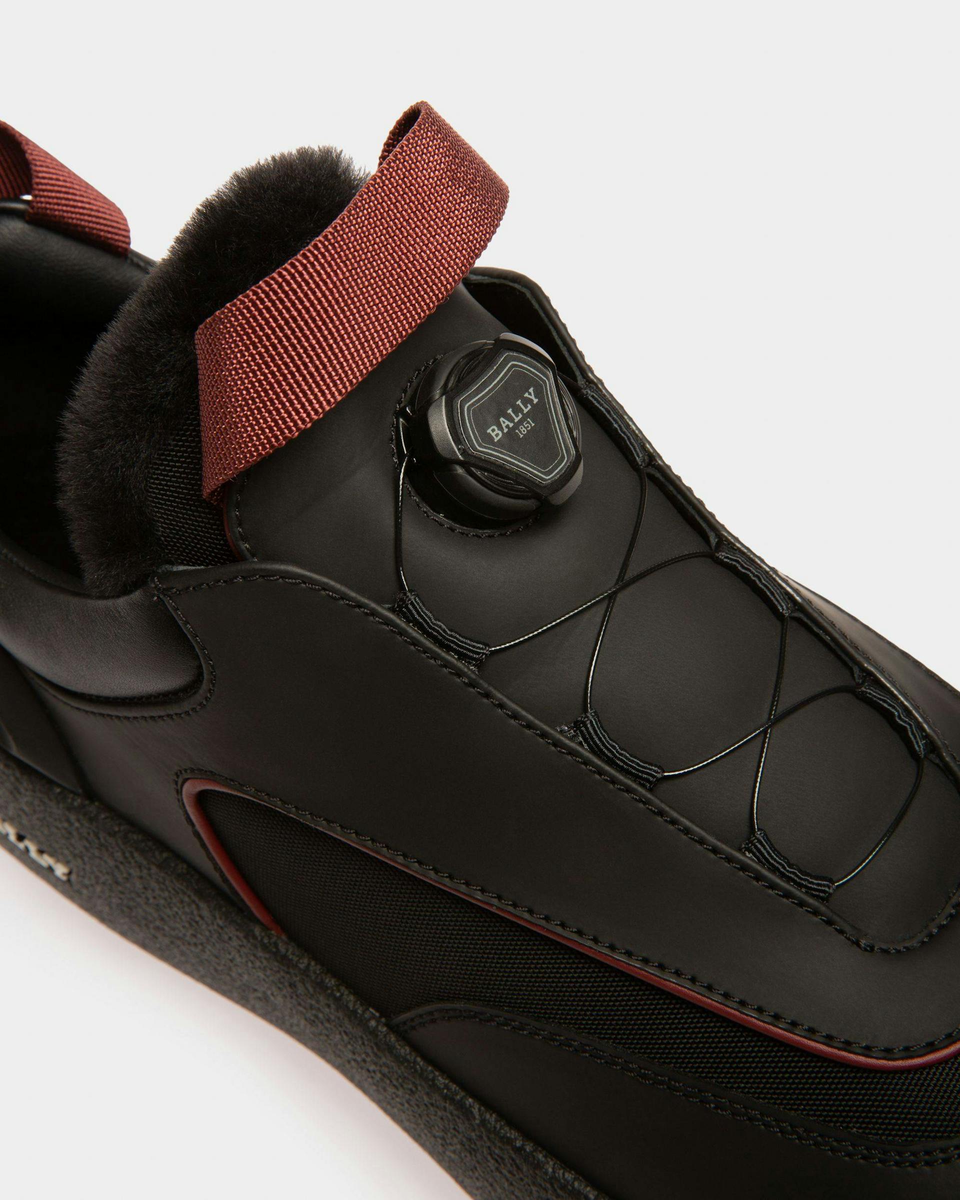 Curtys Leather Snow Boots In Black - Men's - Bally - 07