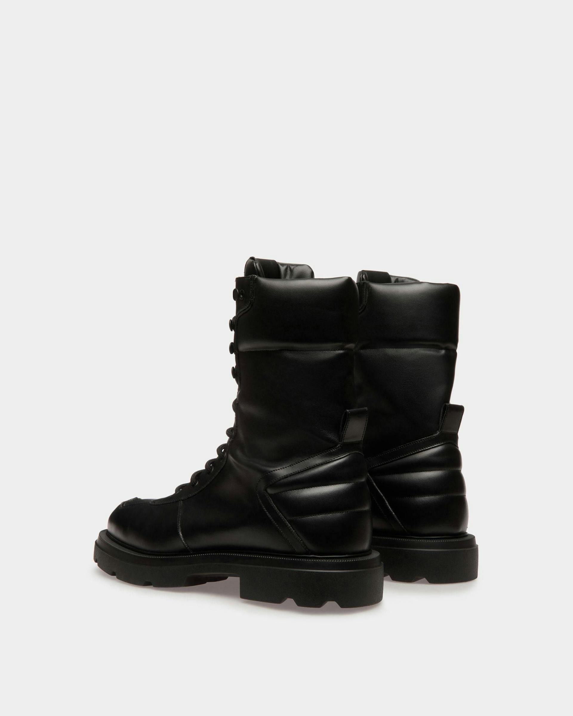 Enga Boots In Black Leather - Men's - Bally - 04