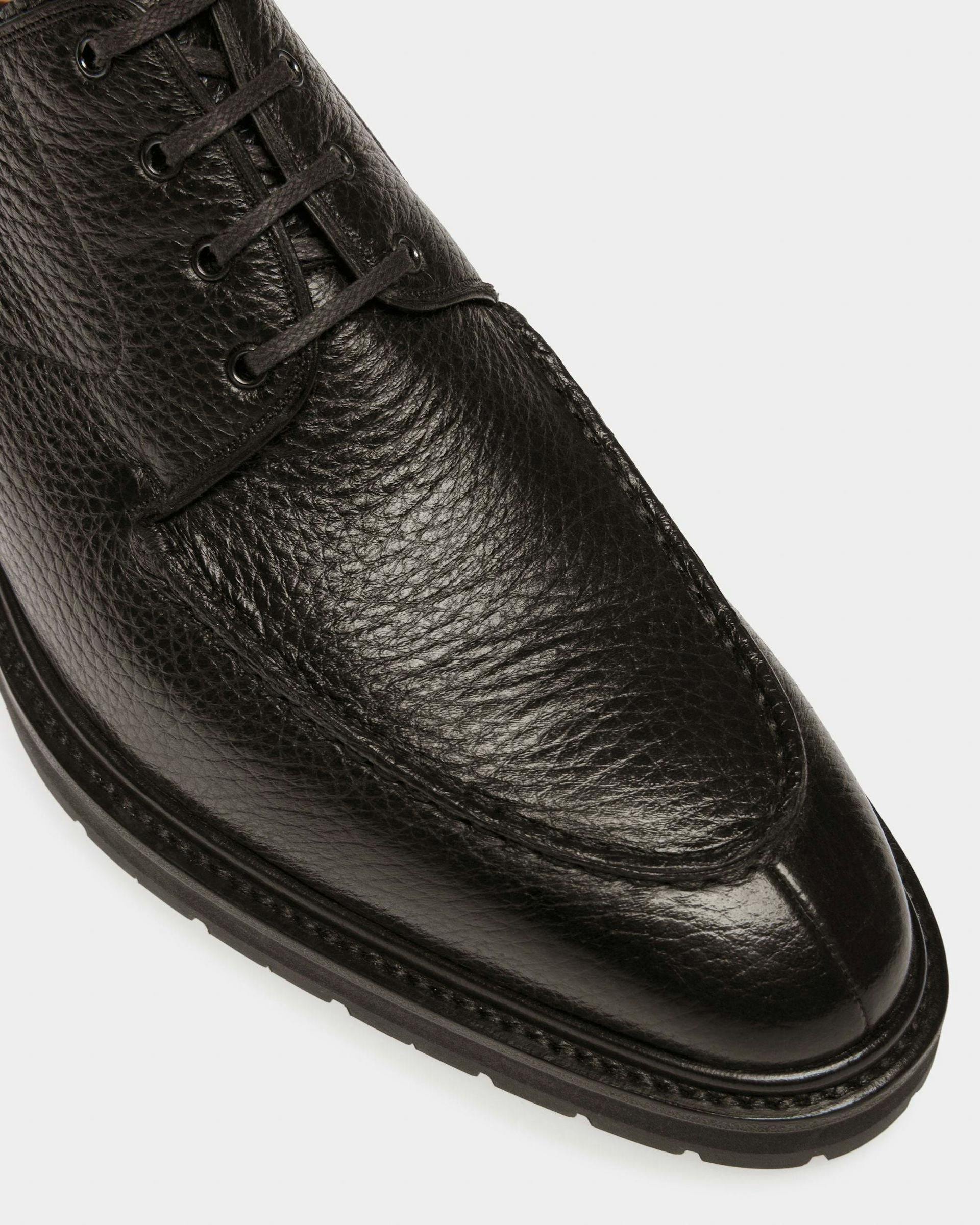 Milivar Leather Derbies In Black - Men's - Bally - 05