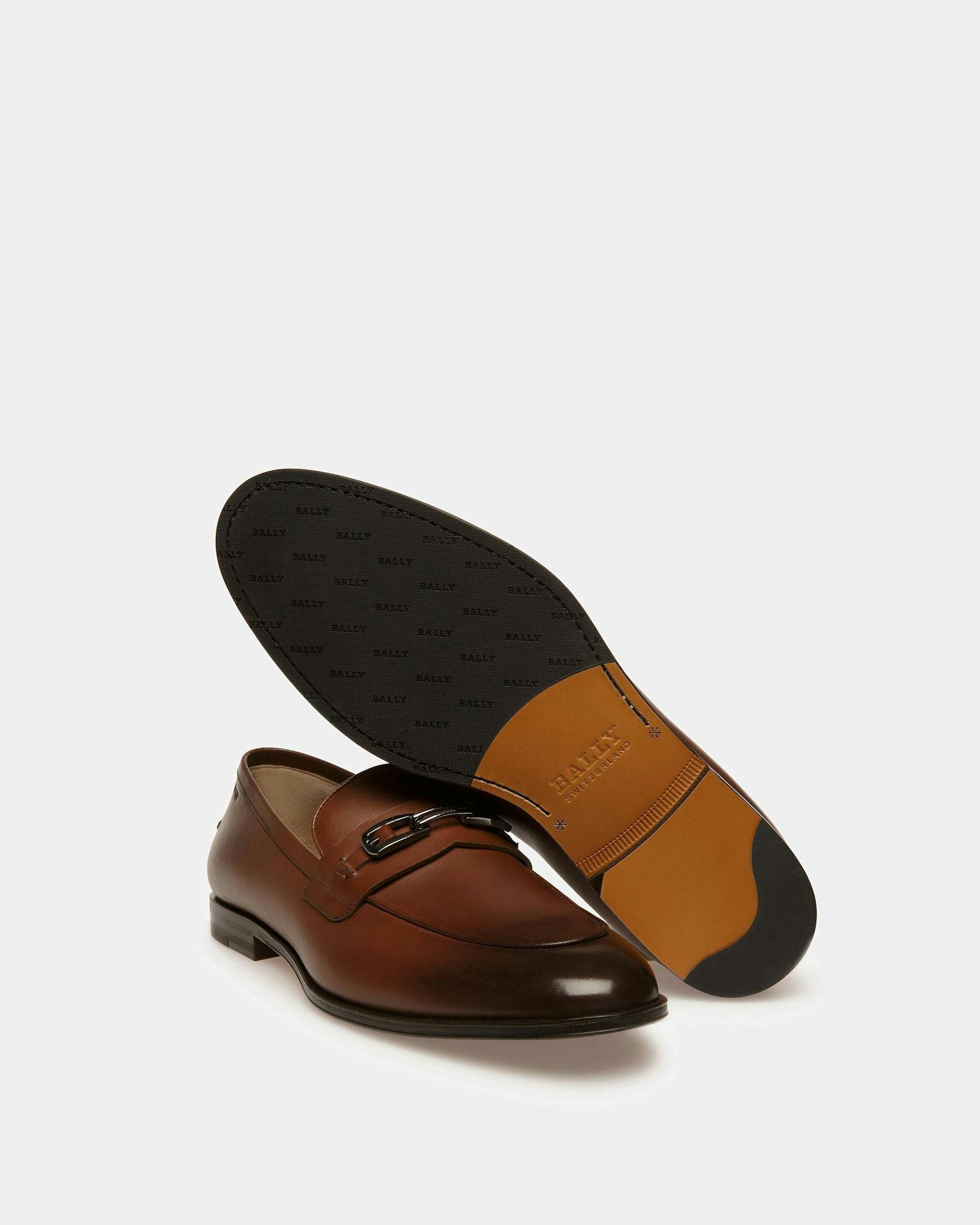 Westro Leather Loafers In Brown - Men's - Bally - 05