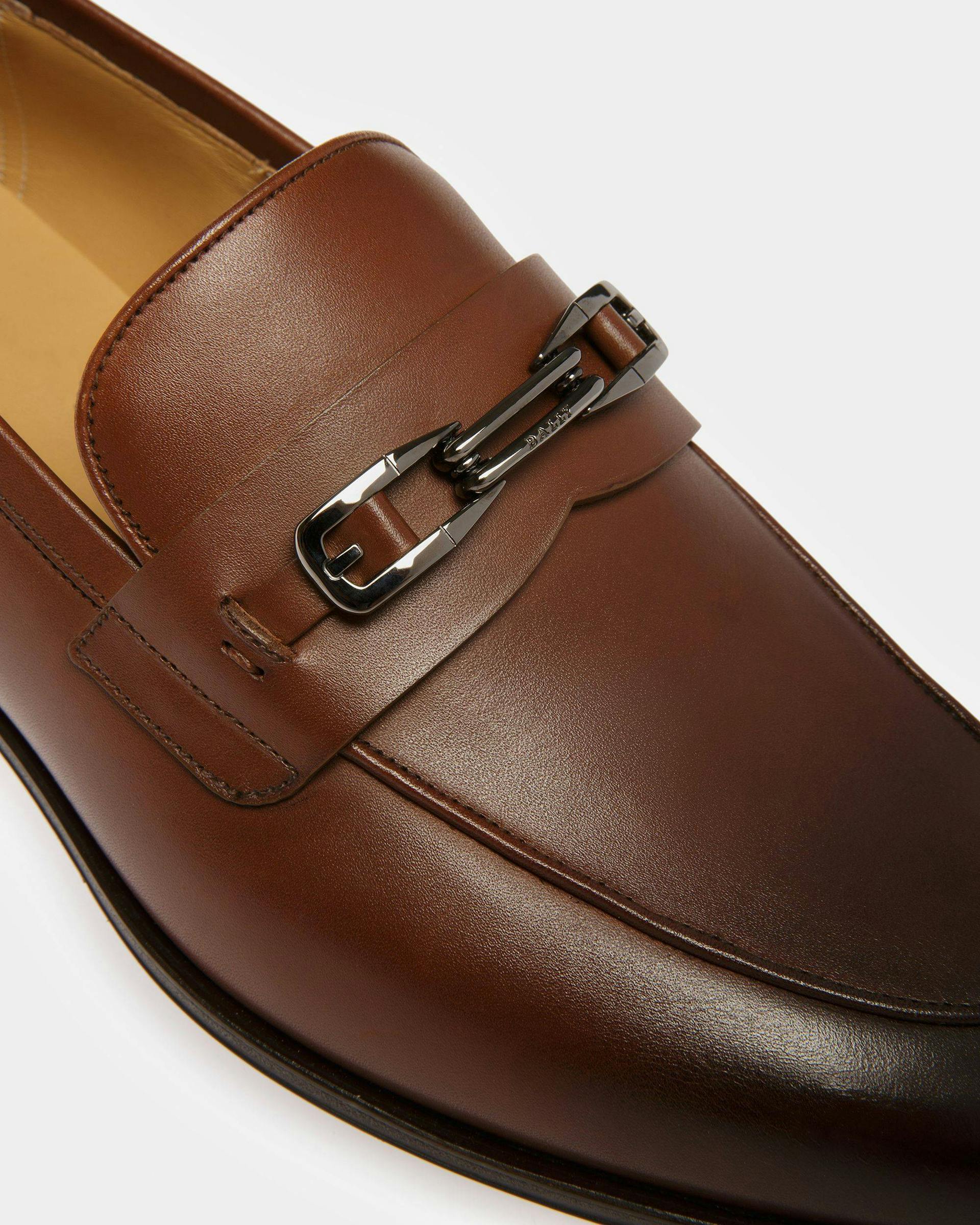 Westro Leather Loafers In Brown - Men's - Bally - 06
