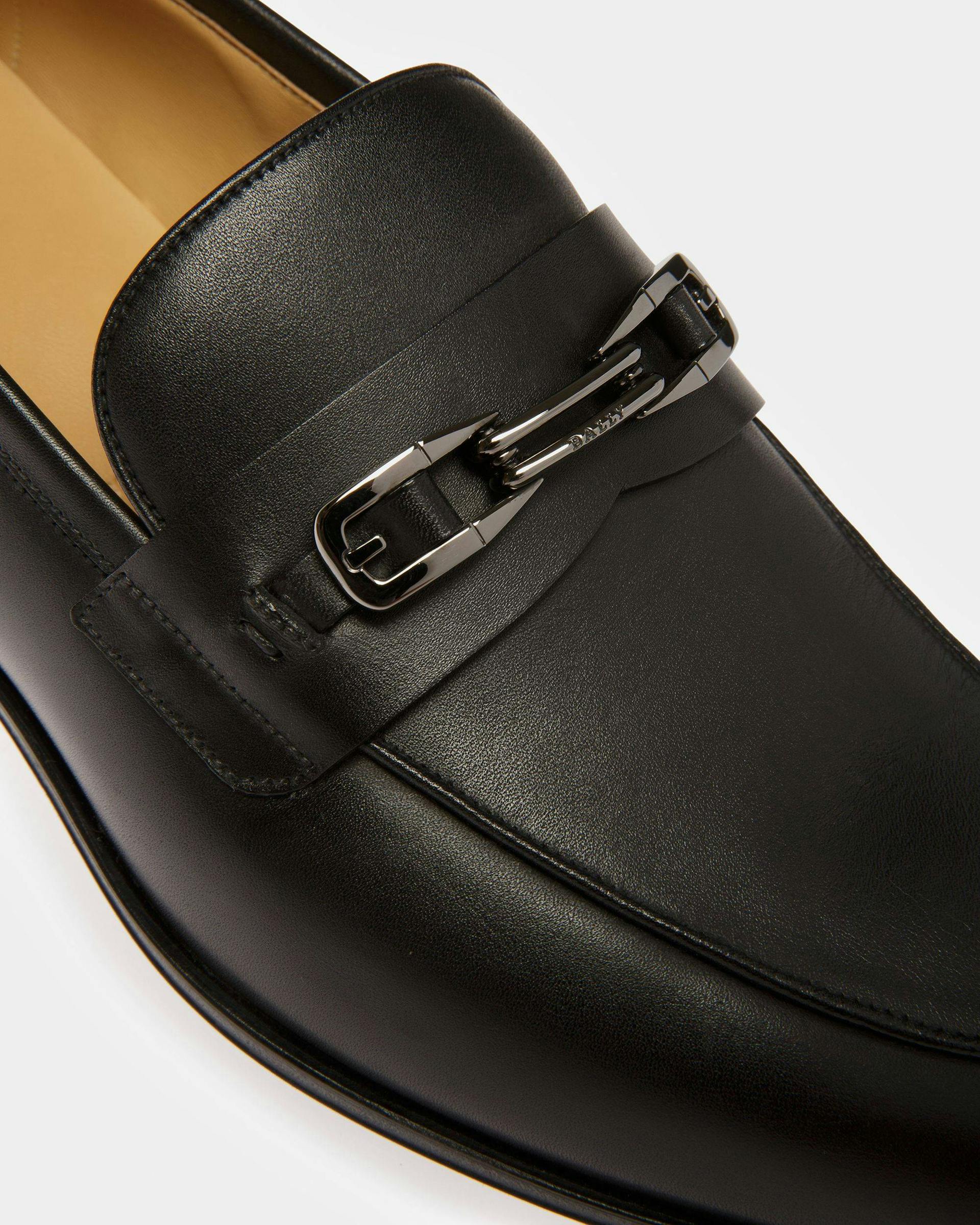 Westro Leather Loafers In Black - Men's - Bally - 06