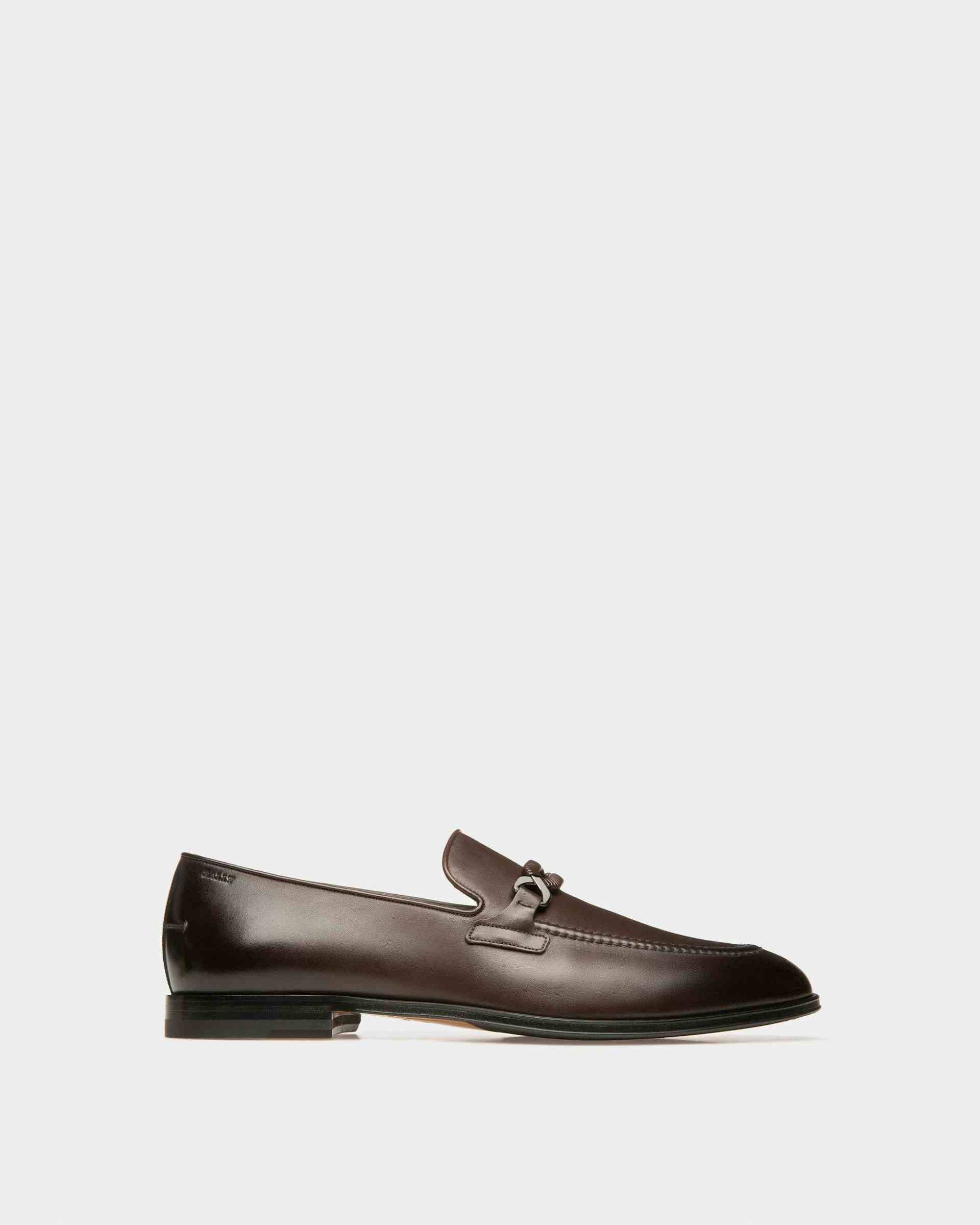 Wernof Leather Loafers In Brown - Men's - Bally