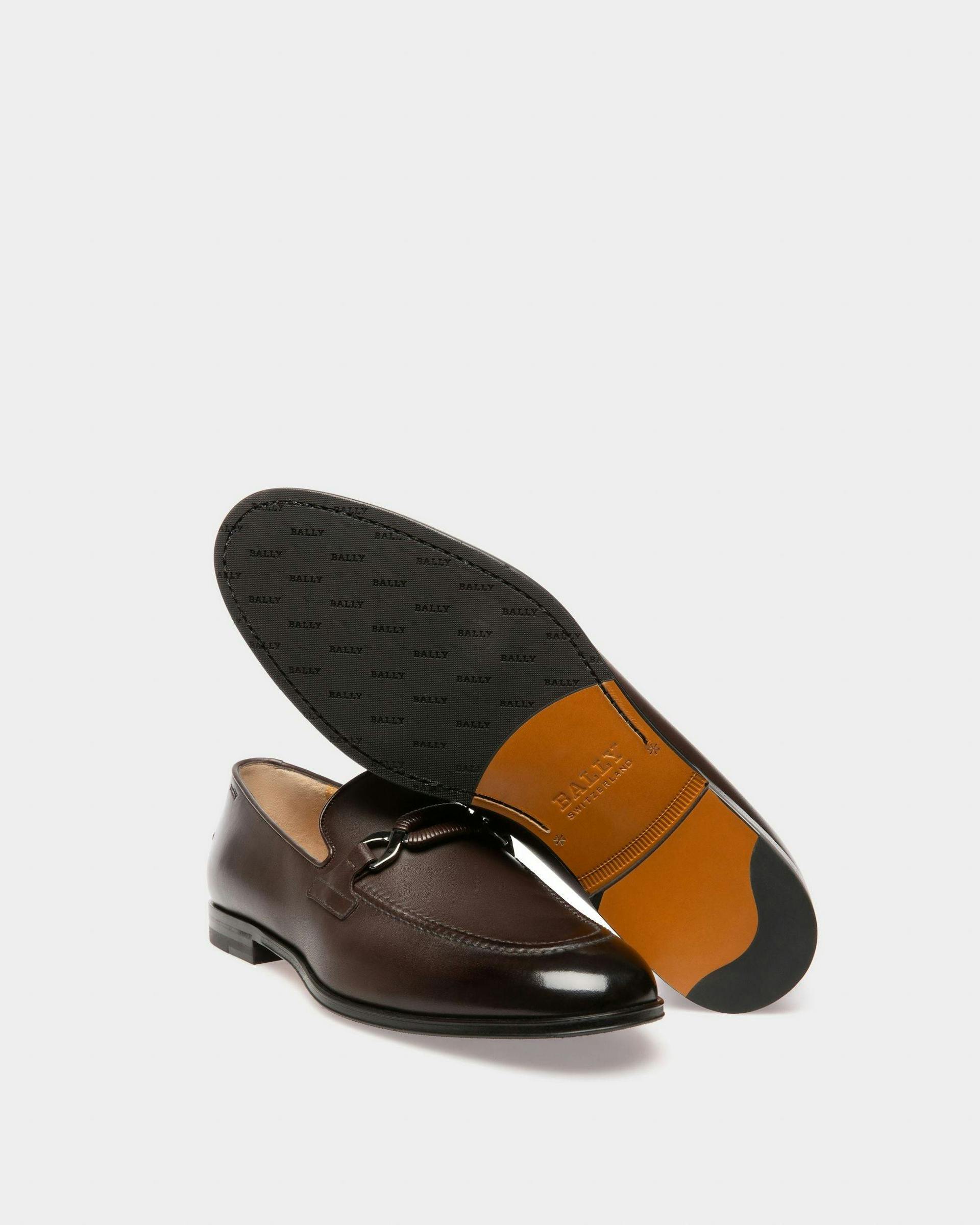Wernof Leather Loafers In Brown - Men's - Bally - 05