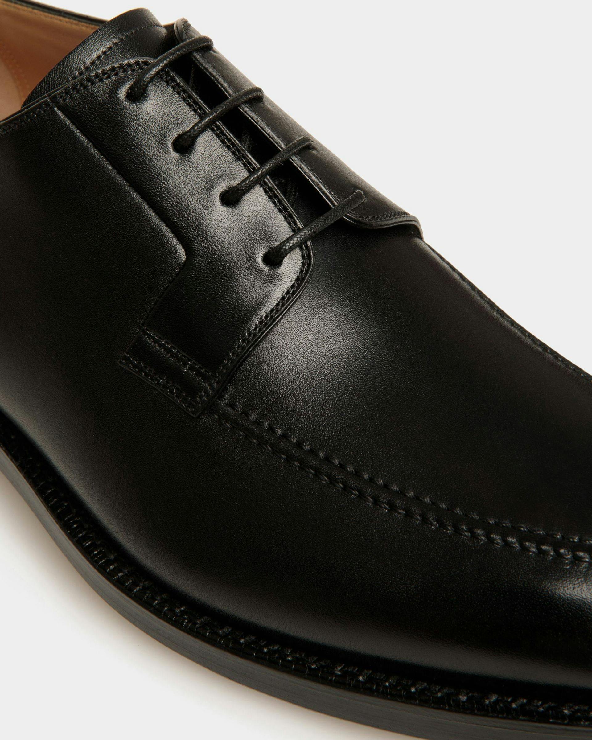 Men's Schoenen Derby In Black Leather | Bally | Still Life Detail