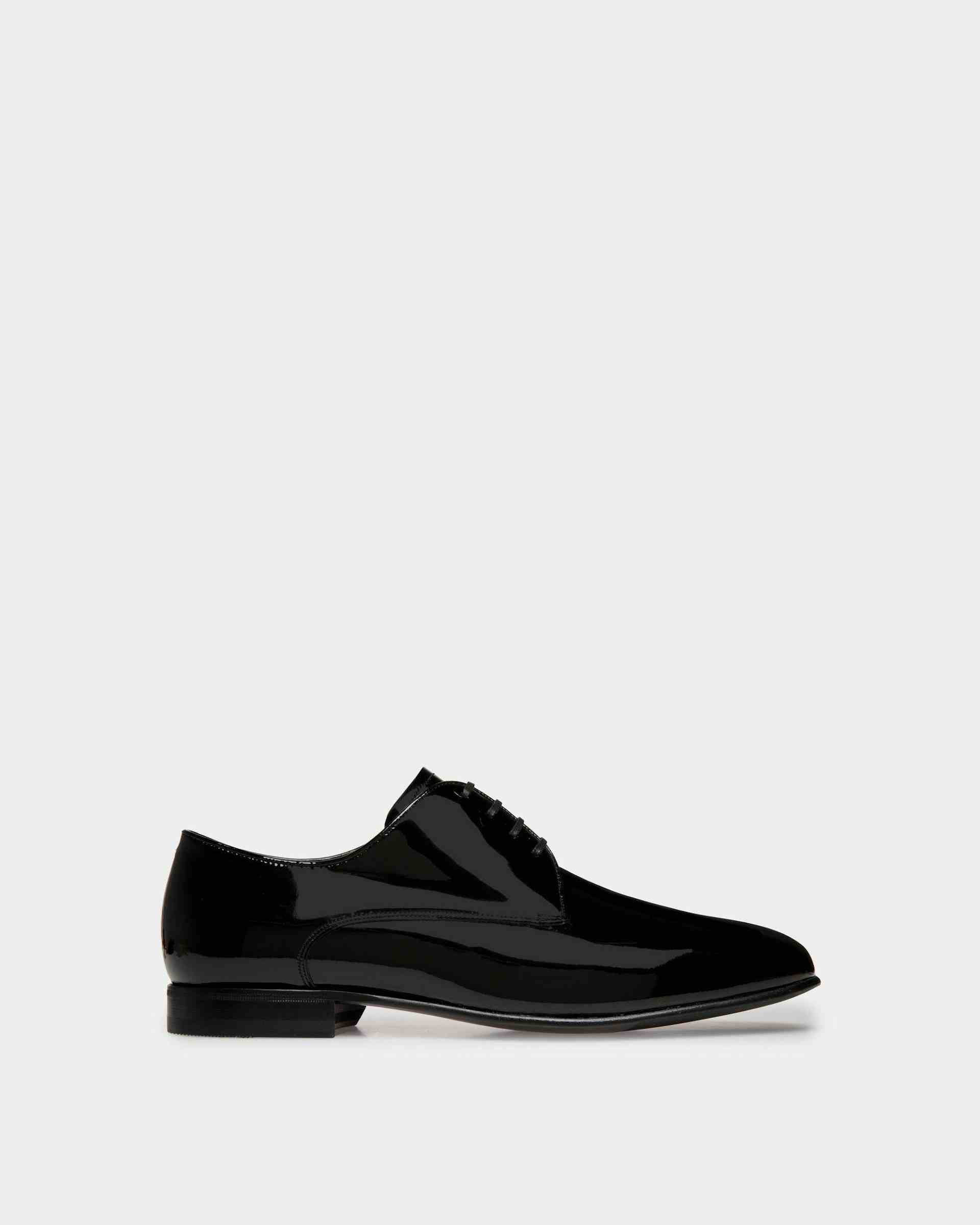 Suisse Derby in Black Patent Leather - Men's - Bally
