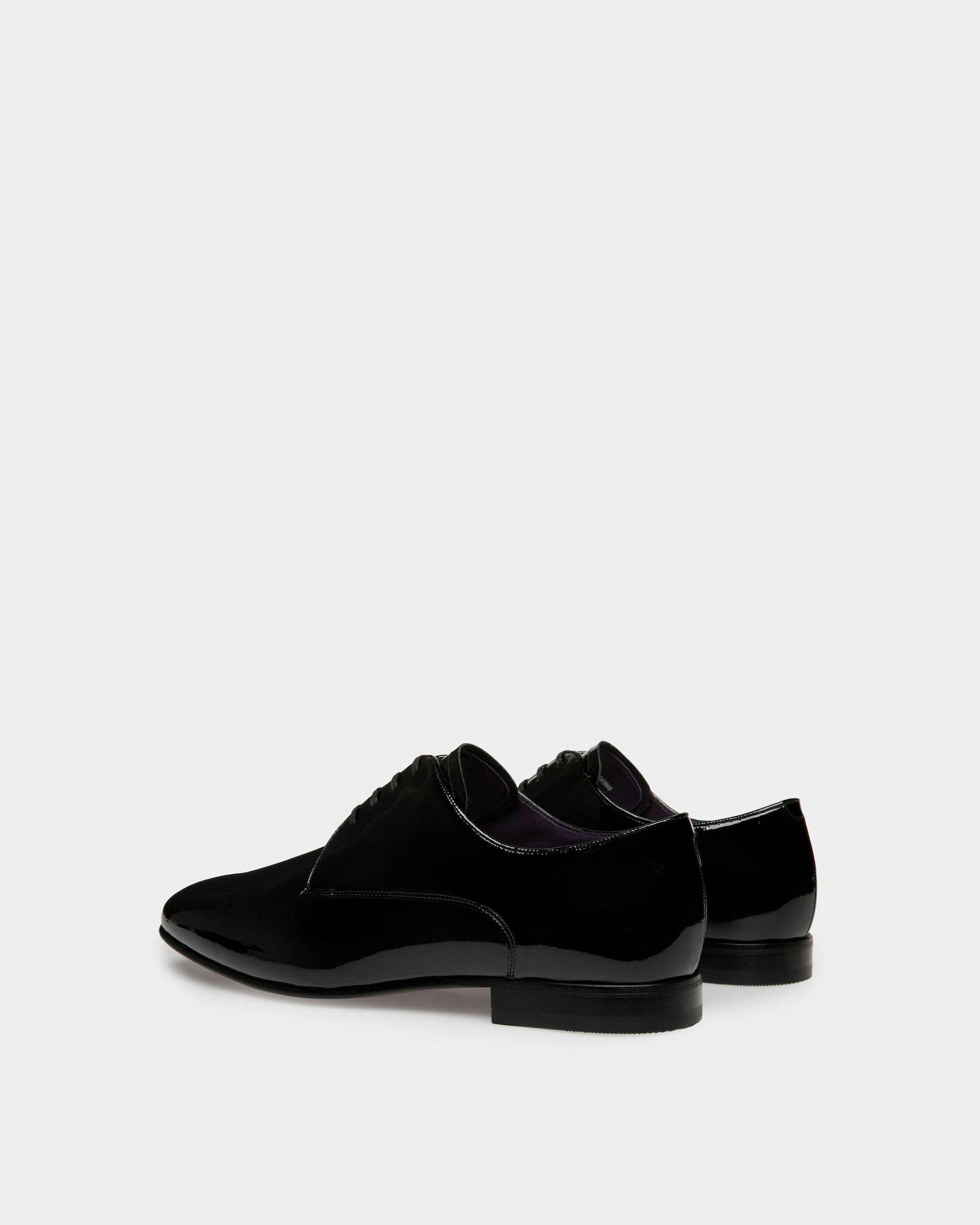 Suisse Derby in Black Patent Leather - Men's - Bally - 03