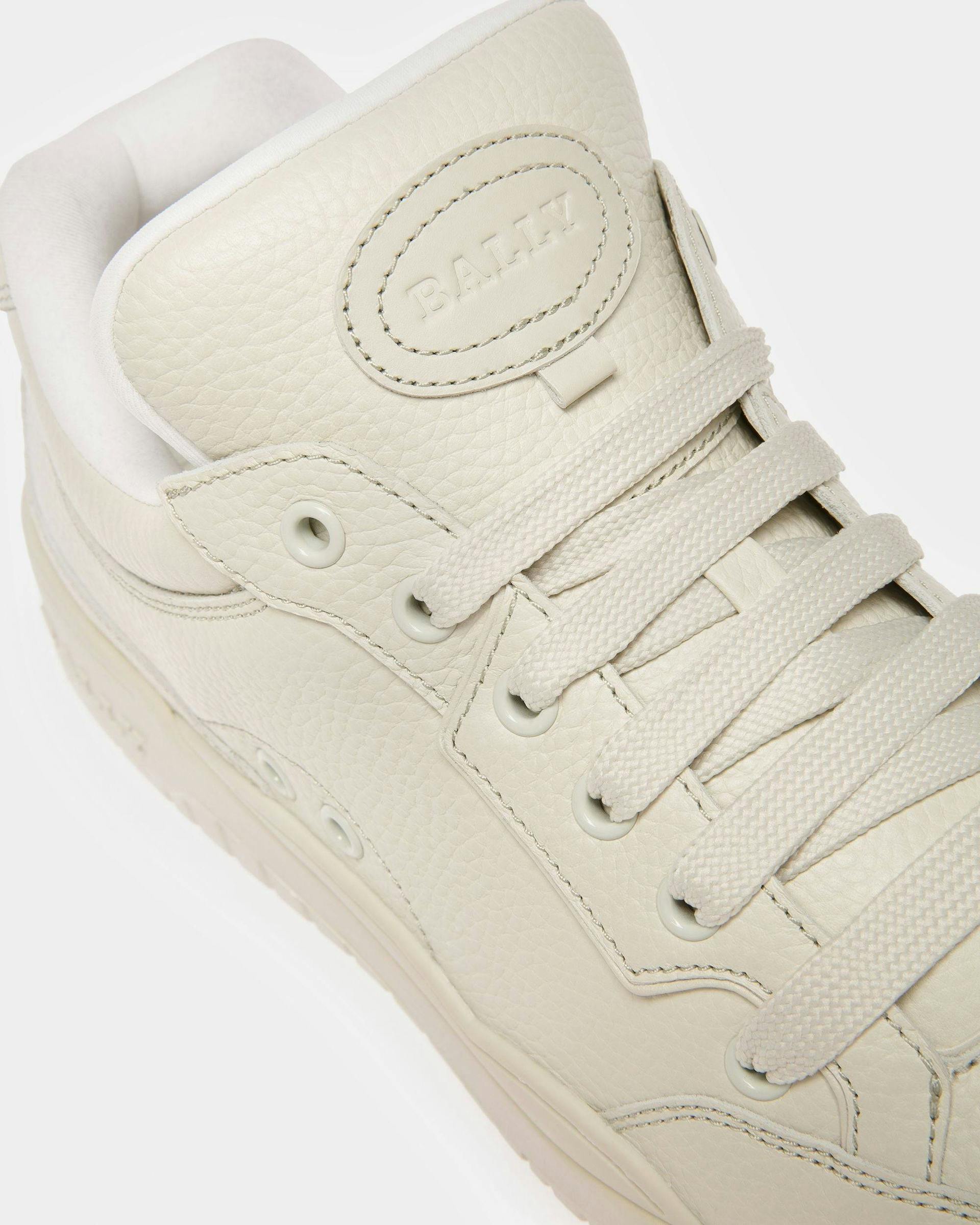 Kiro Leather Sneakers In Dusty White - Men's - Bally - 06