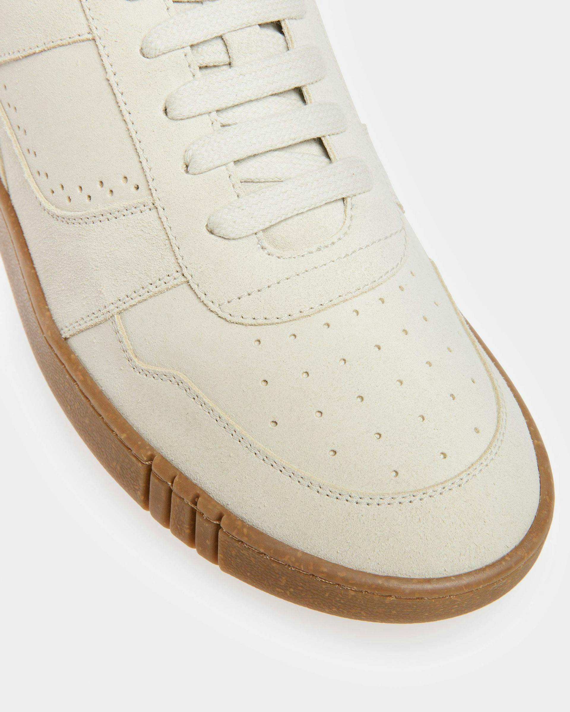 Weky Leather Sneakers In Dusty White - Men's - Bally - 06