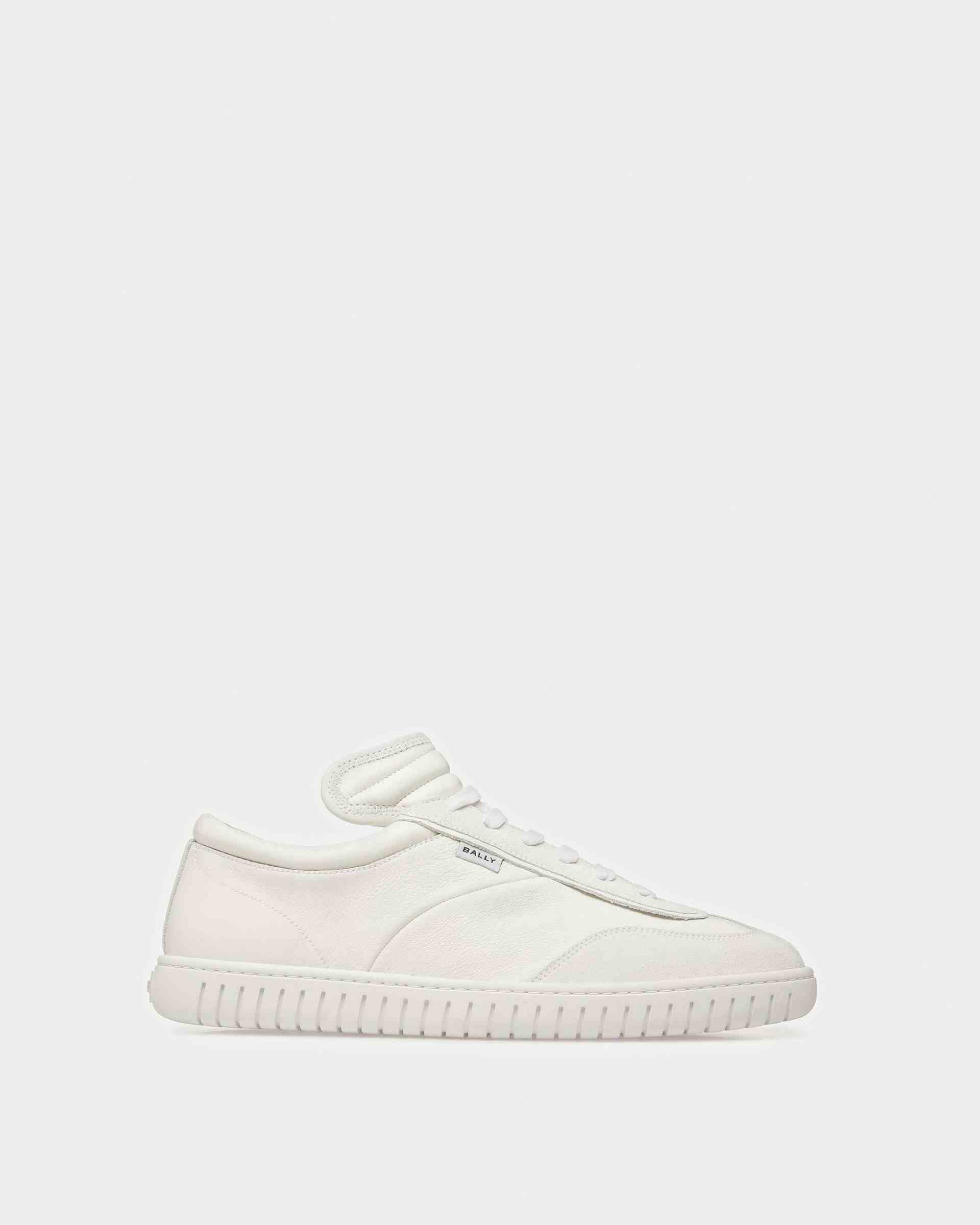 Player Sneakers In White Leather - Men's - Bally
