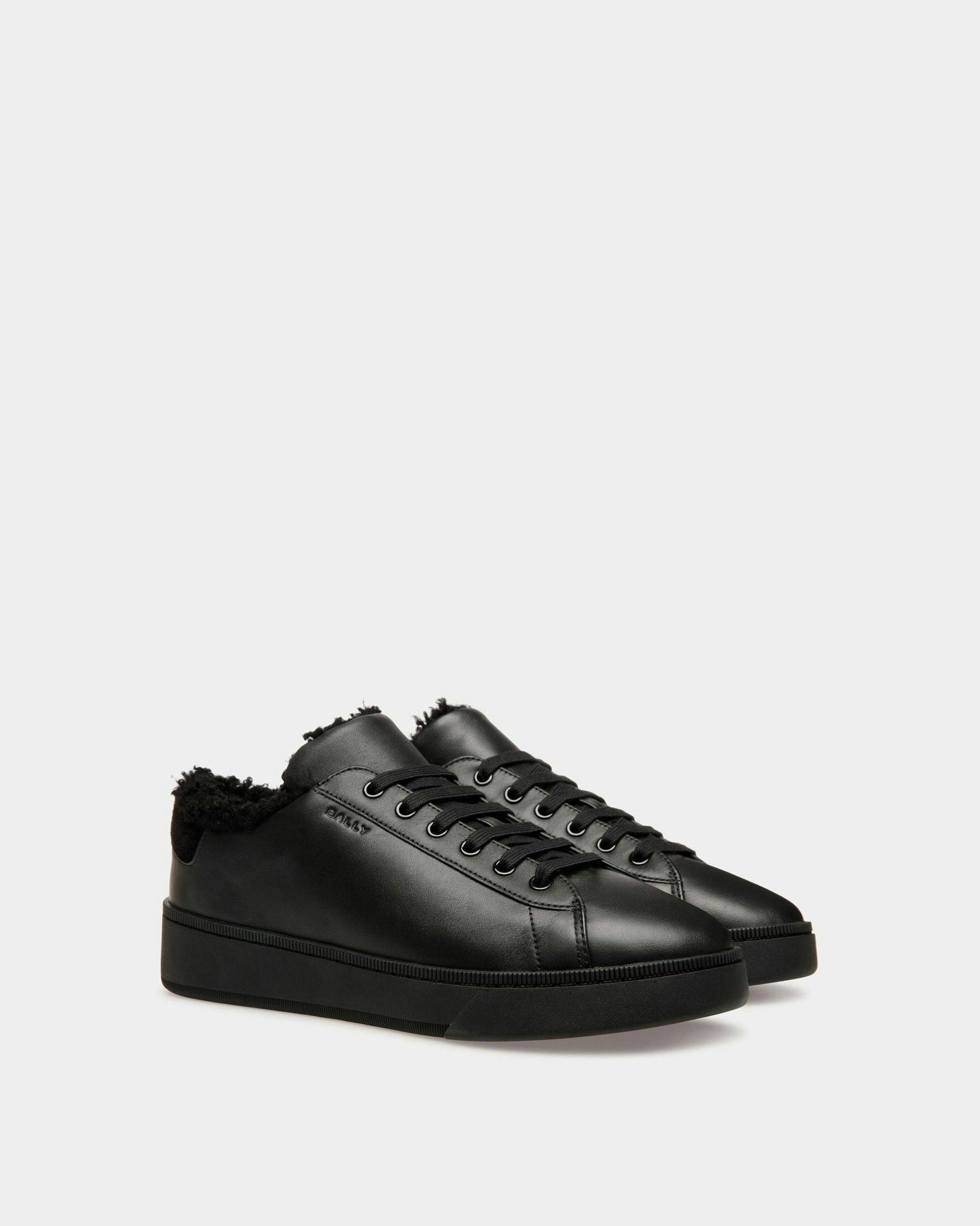 Raise Sneakers In Black Leather - Men's - Bally - 04