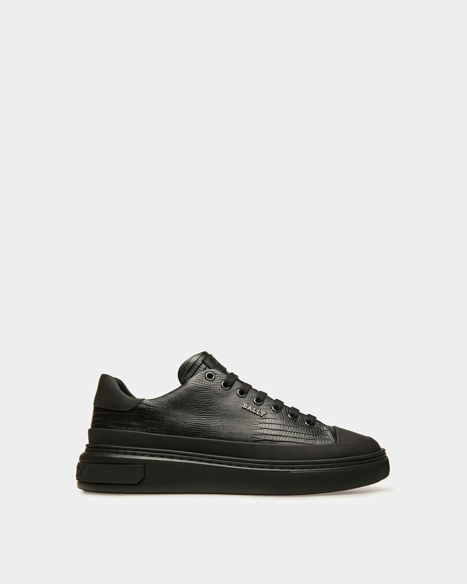 Maily Leather Sneakers In Black - Men's - Bally - 01