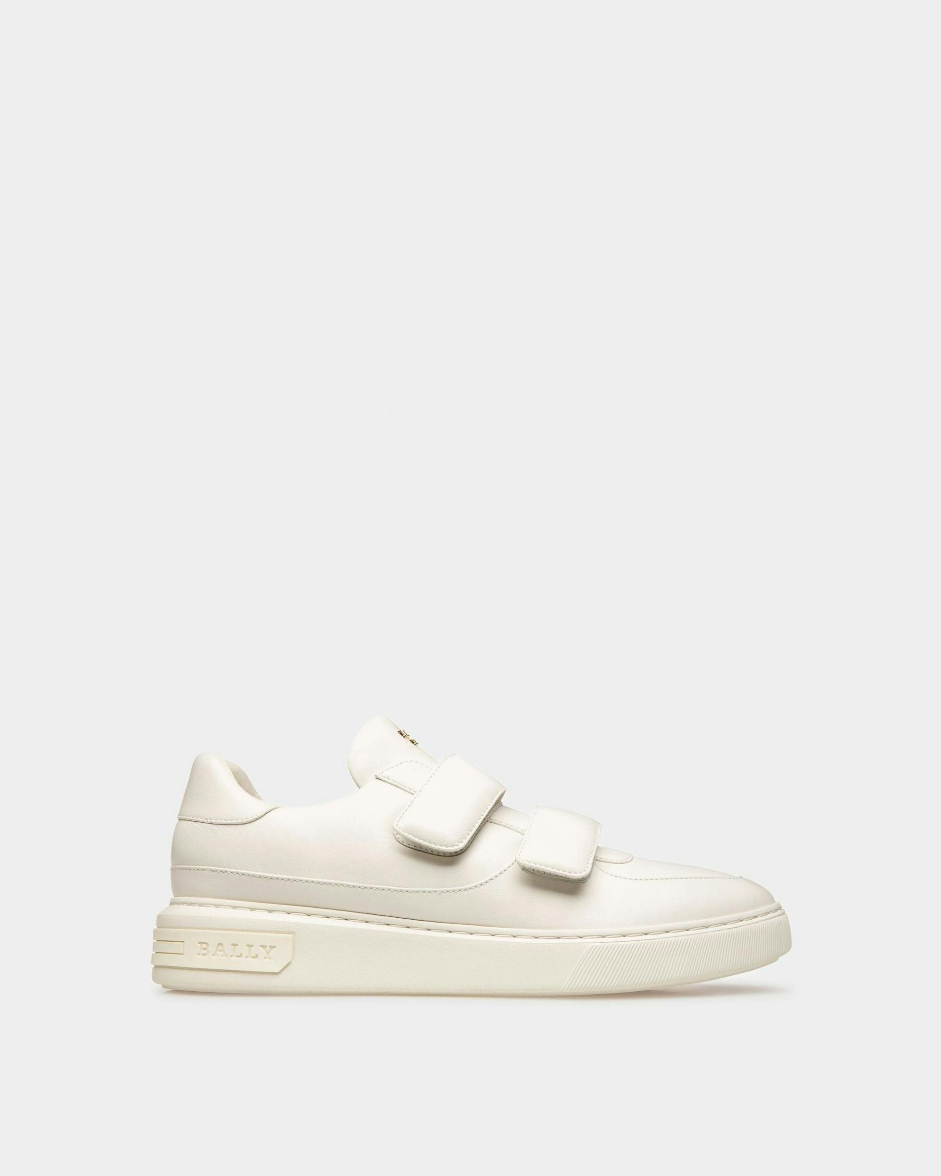 Maylor Leather Sneakers In White - Men's - Bally - 01