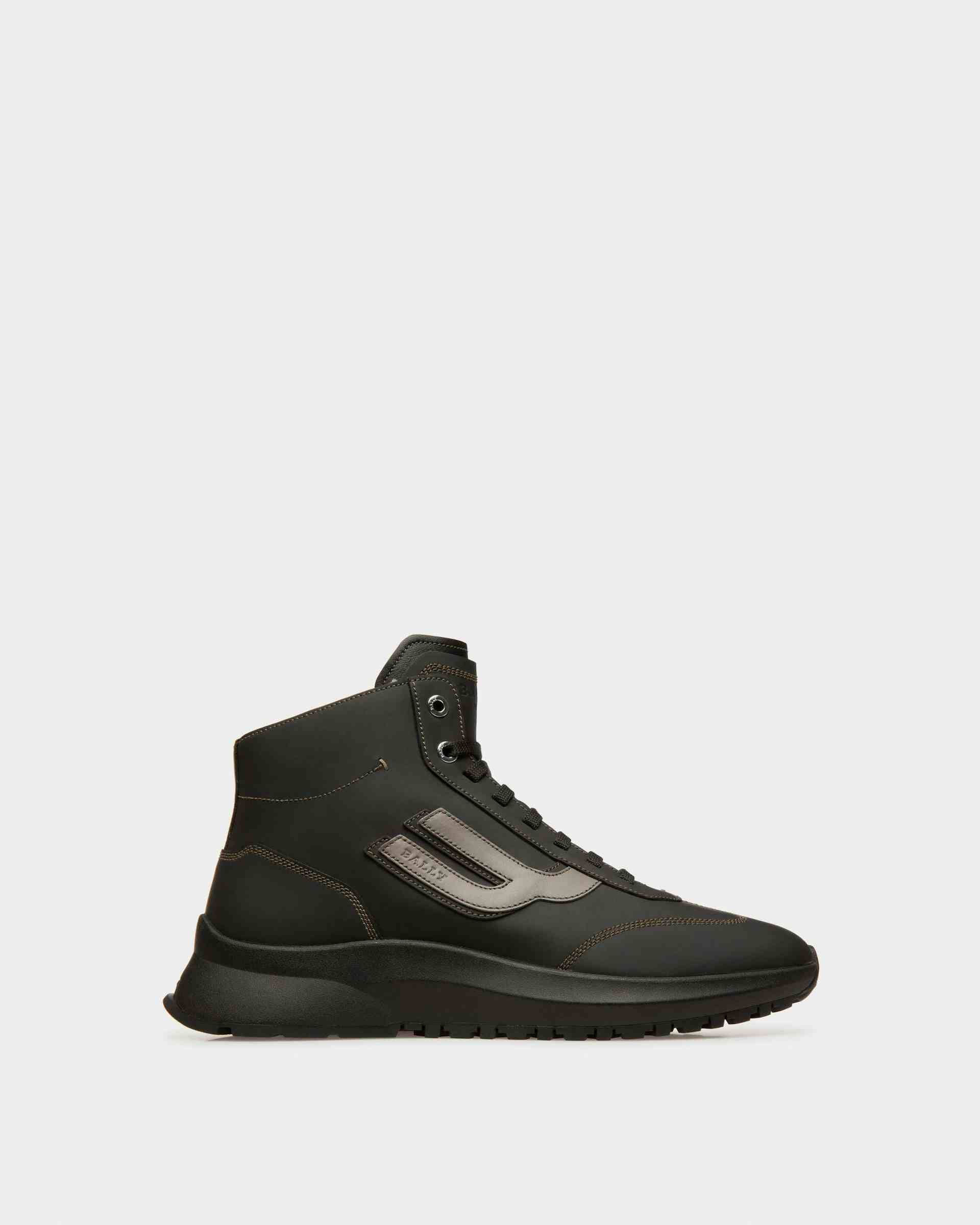 Darrel Leather Sneakers In Black - Men's - Bally