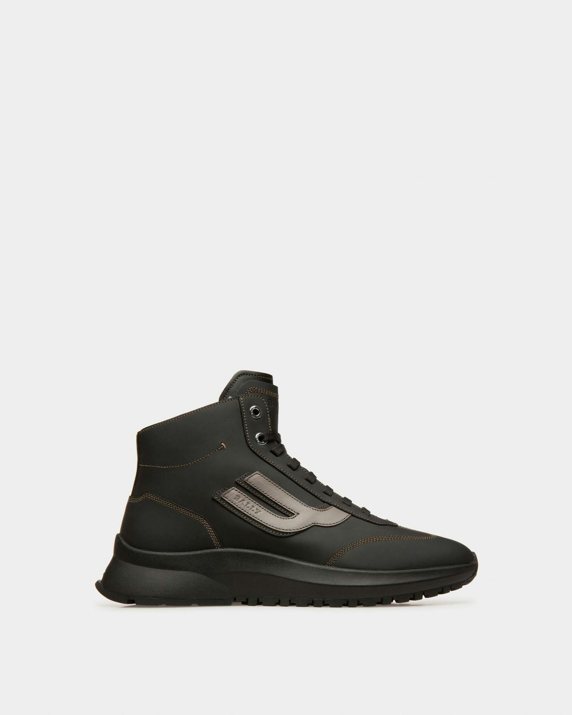 Darrel Leather Sneakers In Black - Men's - Bally - 01