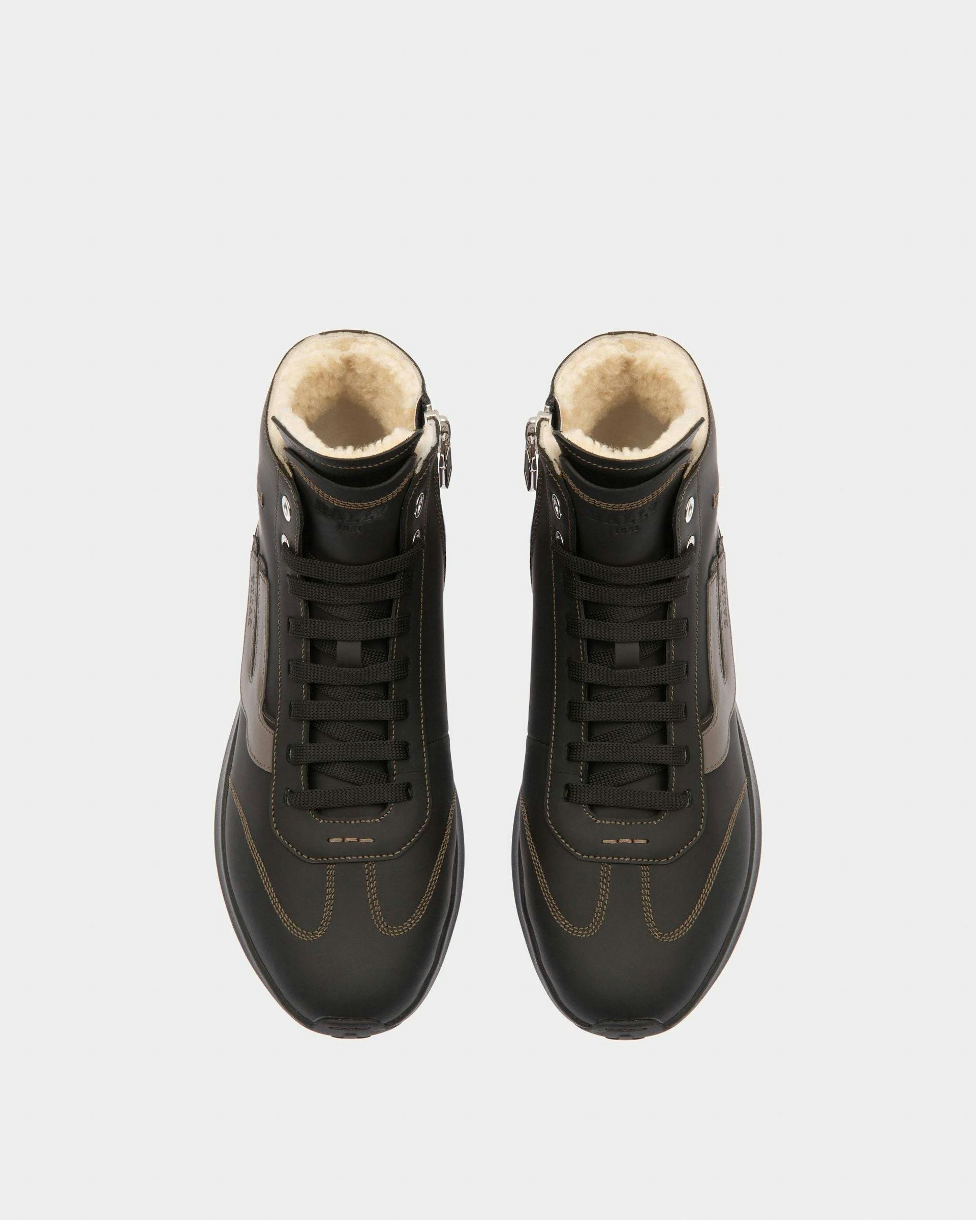 Darrel Leather Sneakers In Black - Men's - Bally - 03