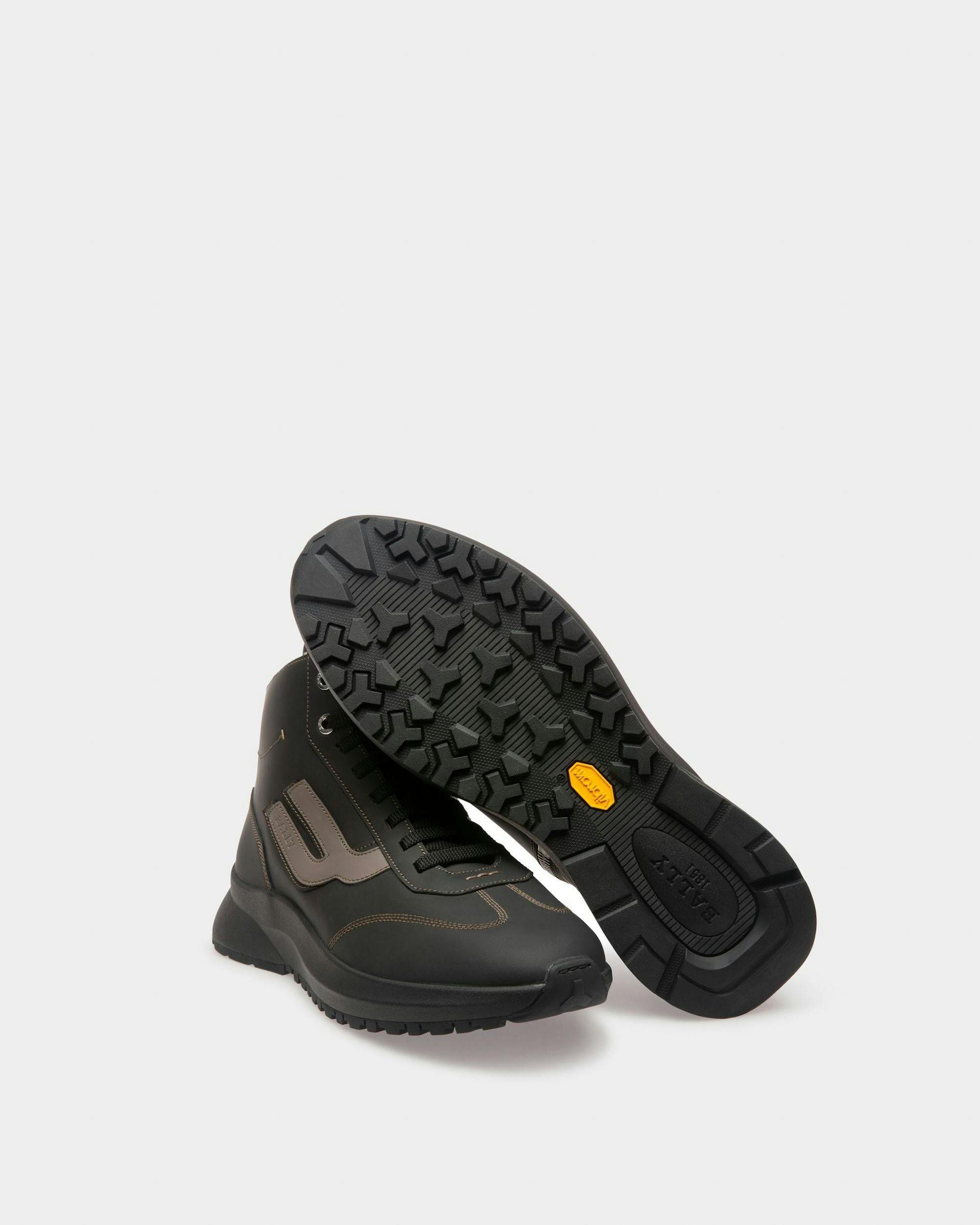 Darrel Leather Sneakers In Black - Men's - Bally - 05
