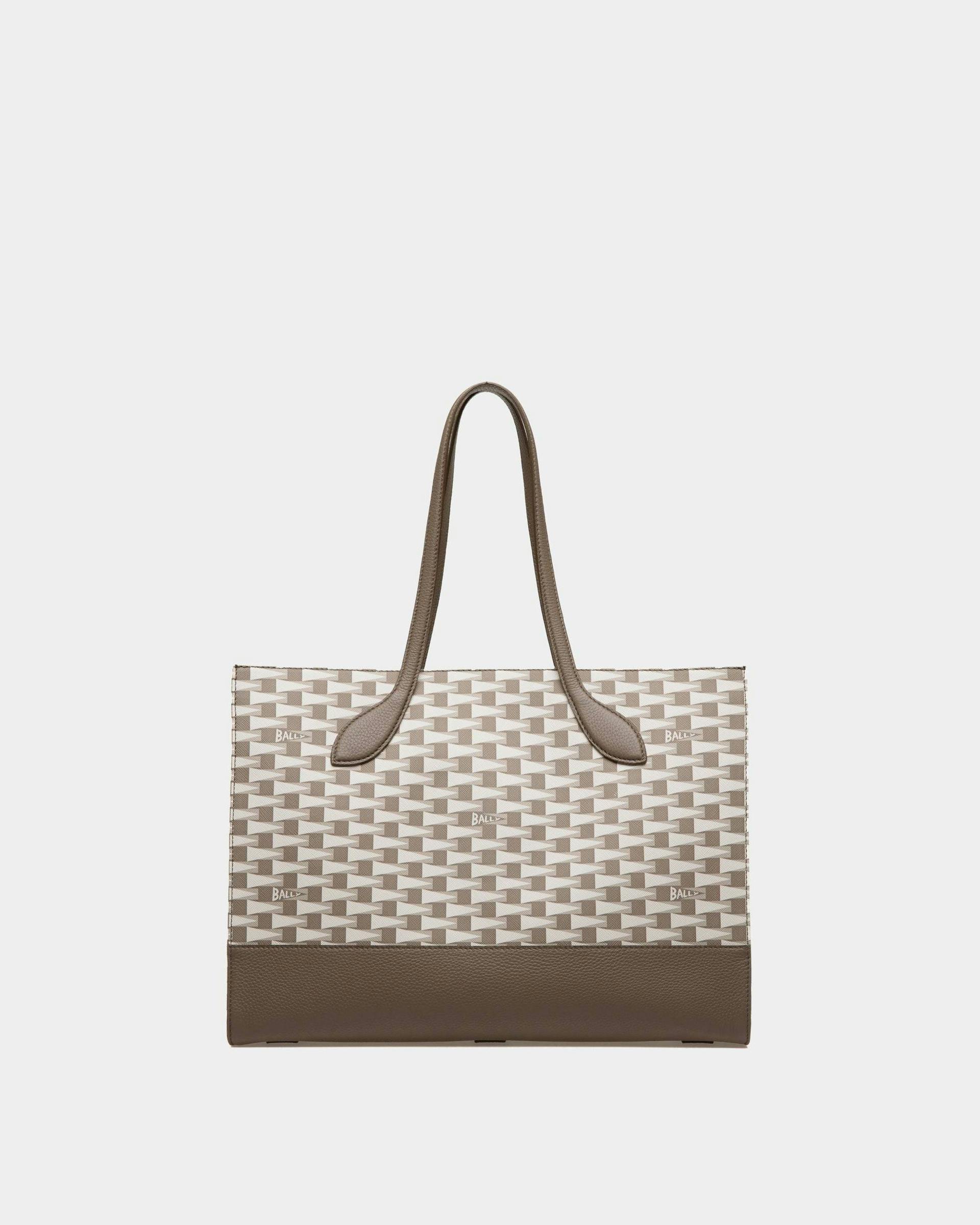 Women's Pennant Tote Bag in TPU | Bally | Still Life Back