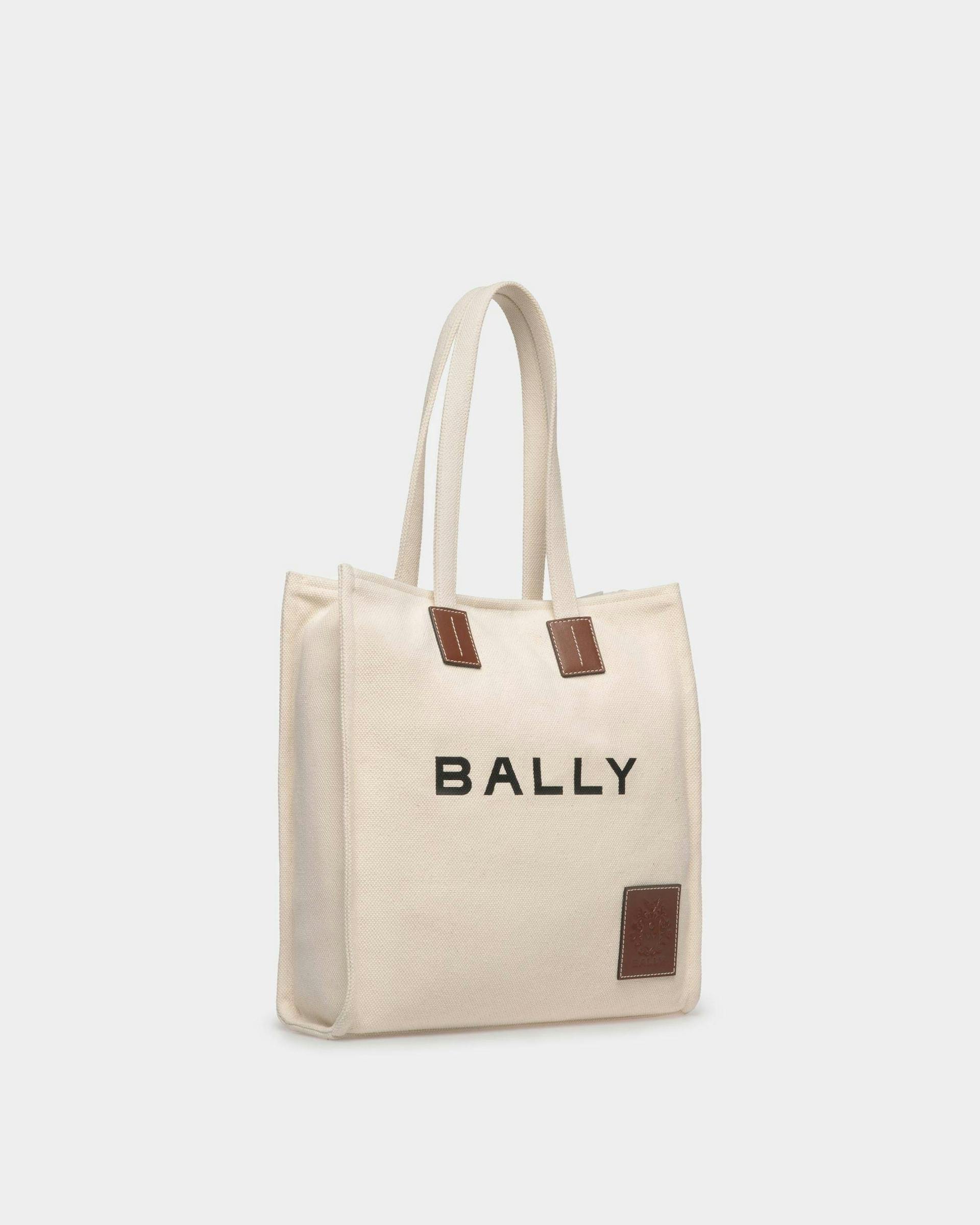 Women's Akelei Tote Bag in Canvas | Bally | Still Life 3/4 Front